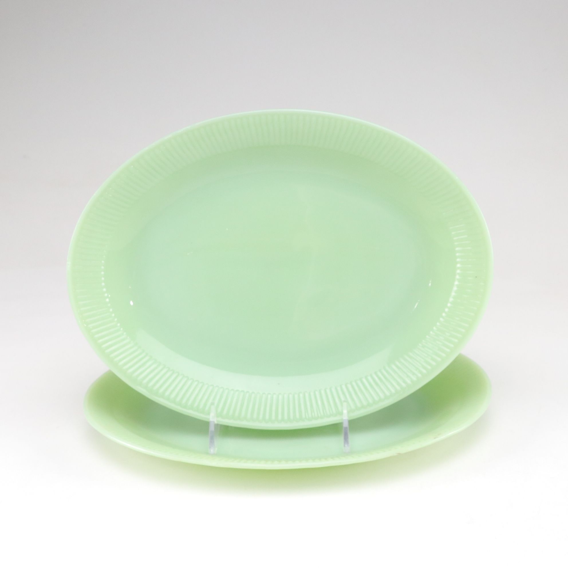 Anchor Hocking "Jane Ray Jade Ite" Cups, Dinner Plates and More
