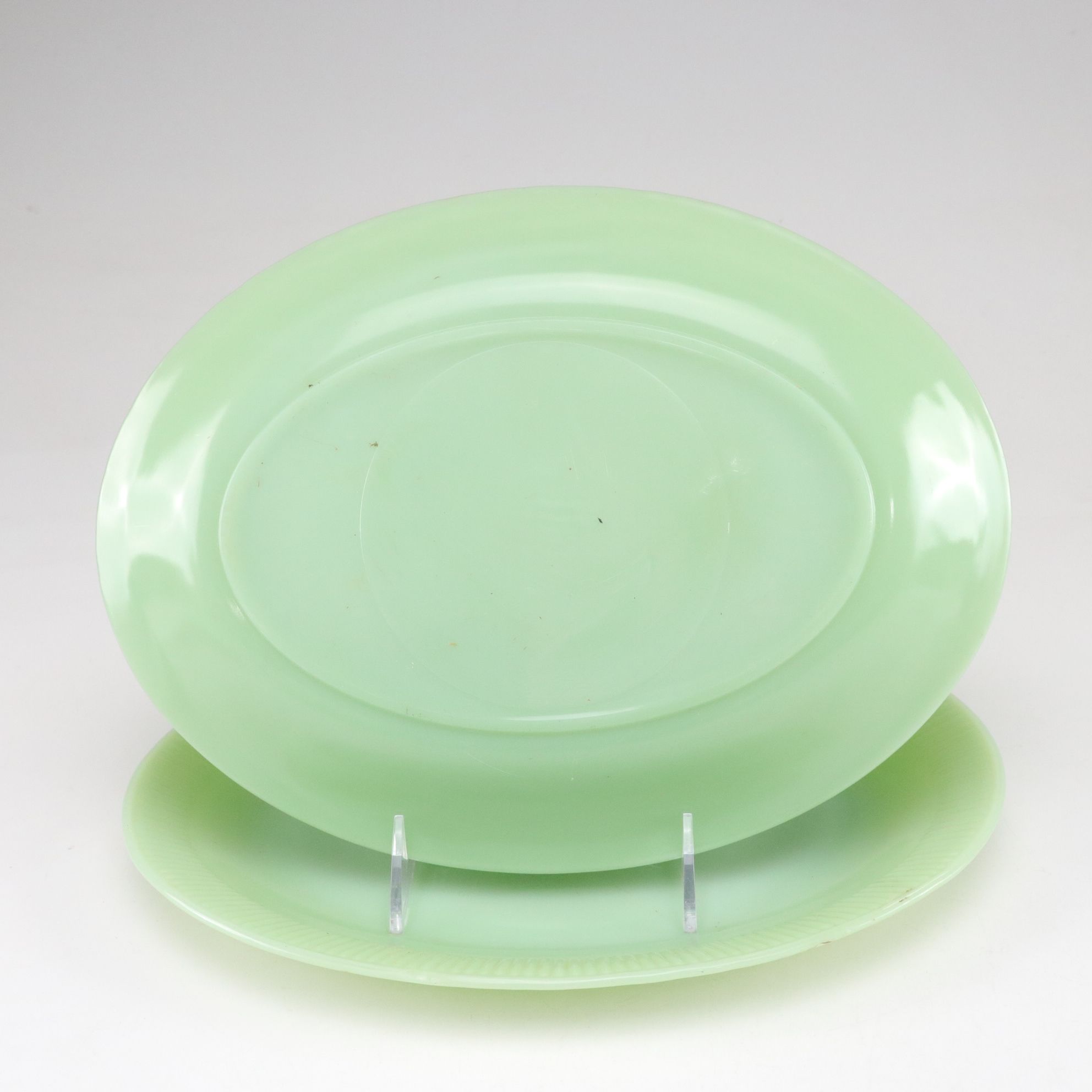 Anchor Hocking "Jane Ray Jade Ite" Cups, Dinner Plates and More