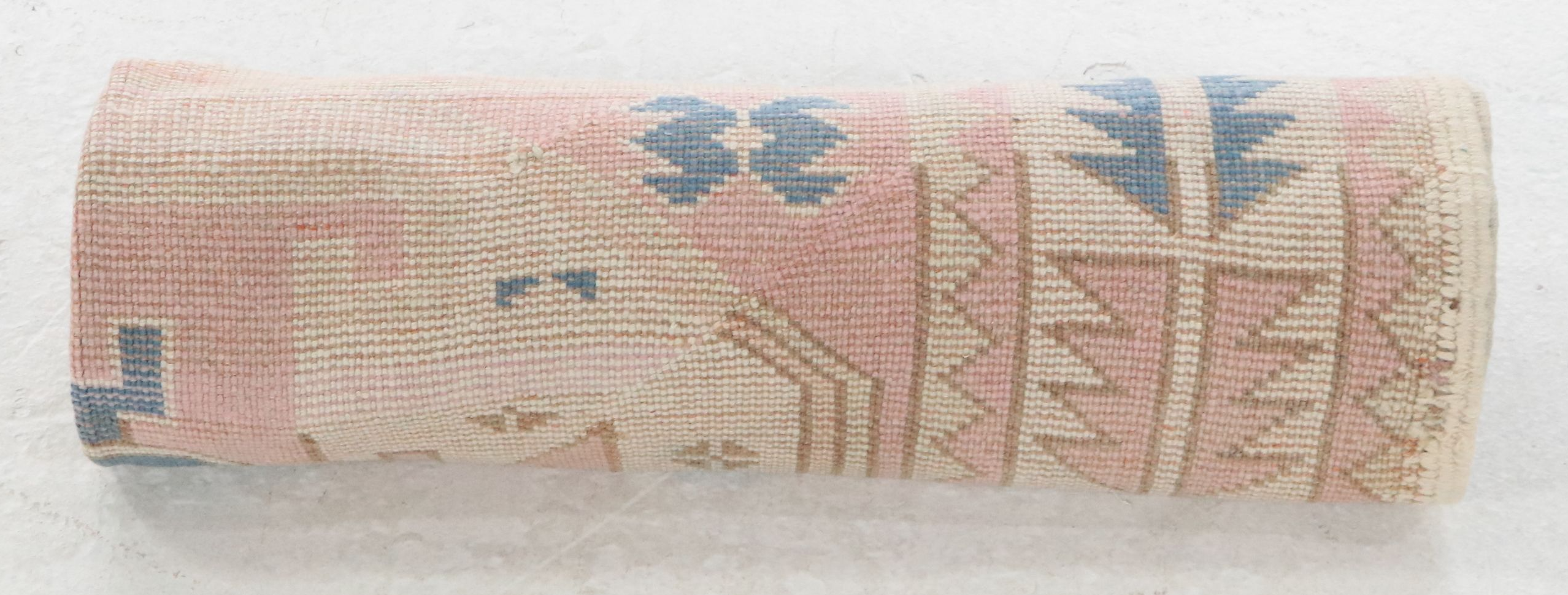 4'1 x 6'7 Hand-Knotted Turkish Oushak Area Rug