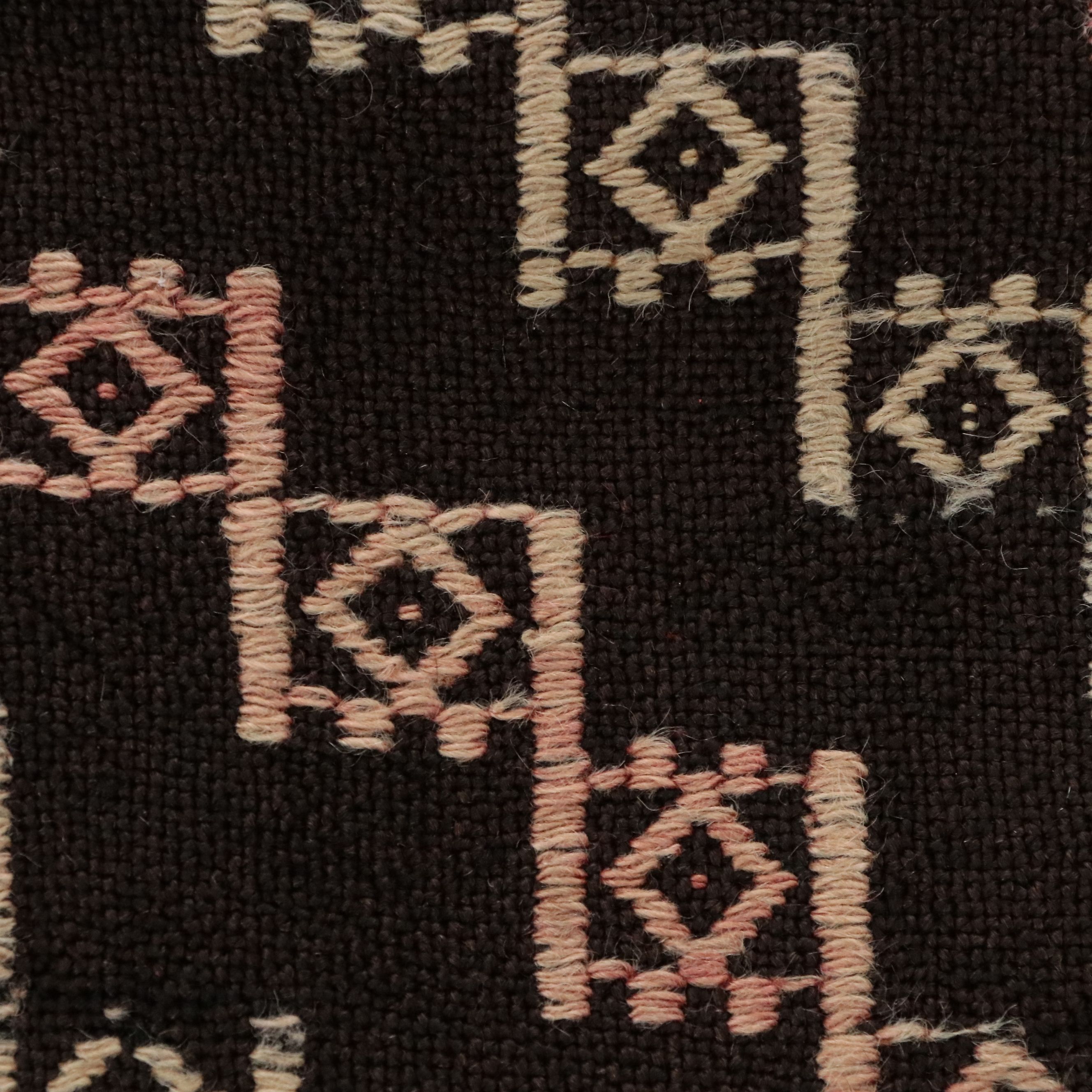 6'8 x 9'9 Handmade Turkish Patchwork Area Rug