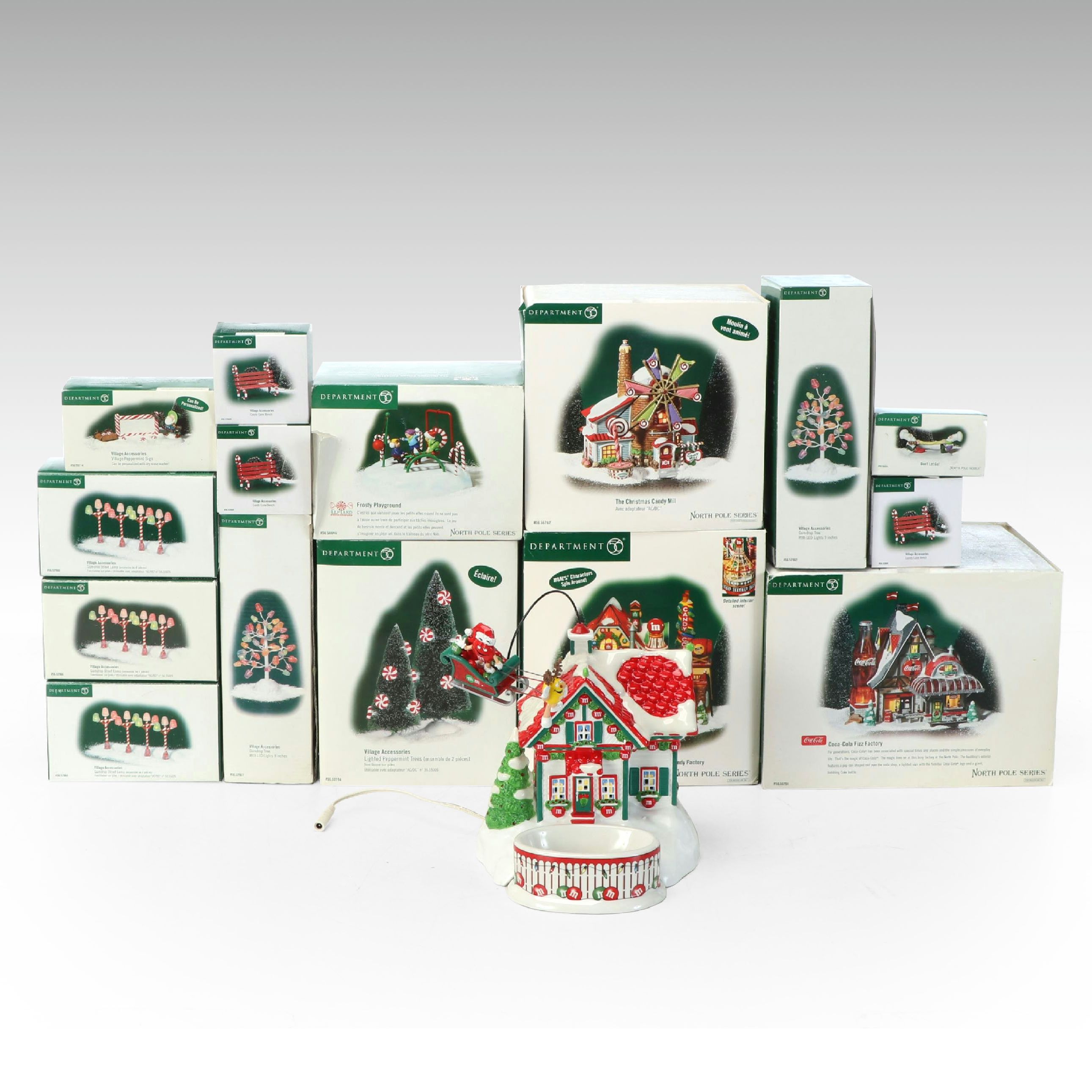 Department 56 Christmas Village Buildings and Accessories