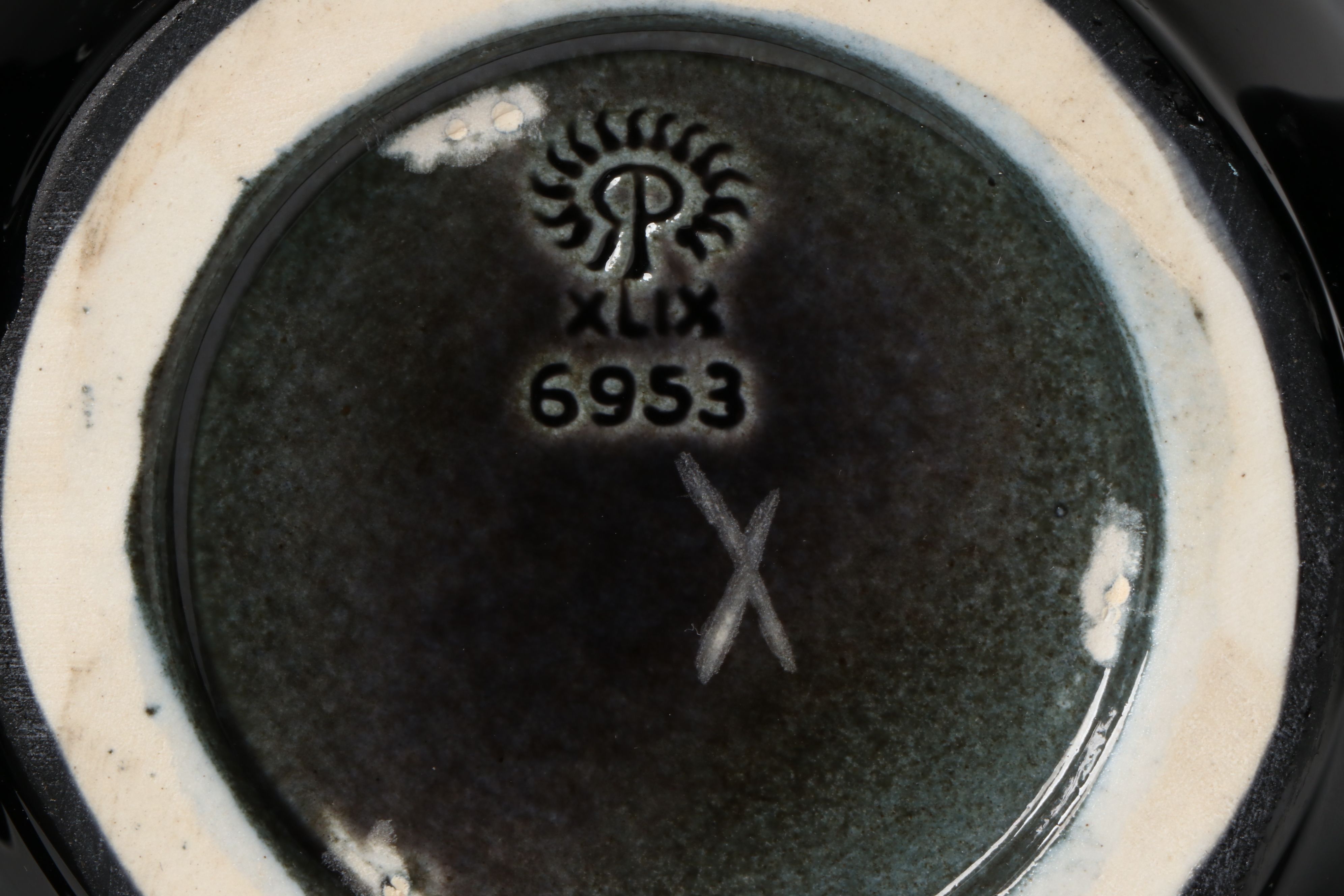 Rookwood Pottery Quatrefoil Vase and Sugar Bowl, Early to Mid-20th Century