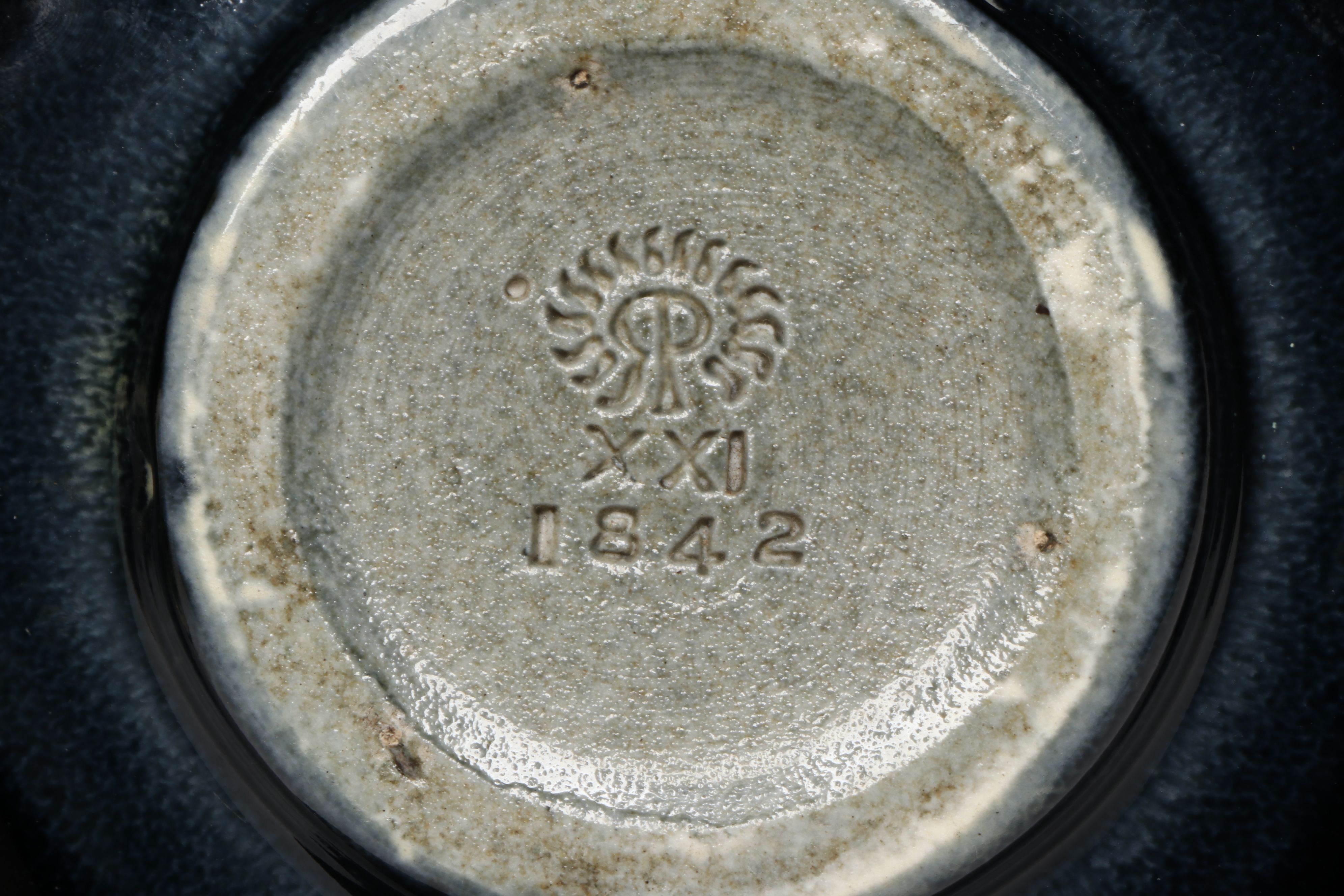 Rookwood Pottery Quatrefoil Vase and Sugar Bowl, Early to Mid-20th Century