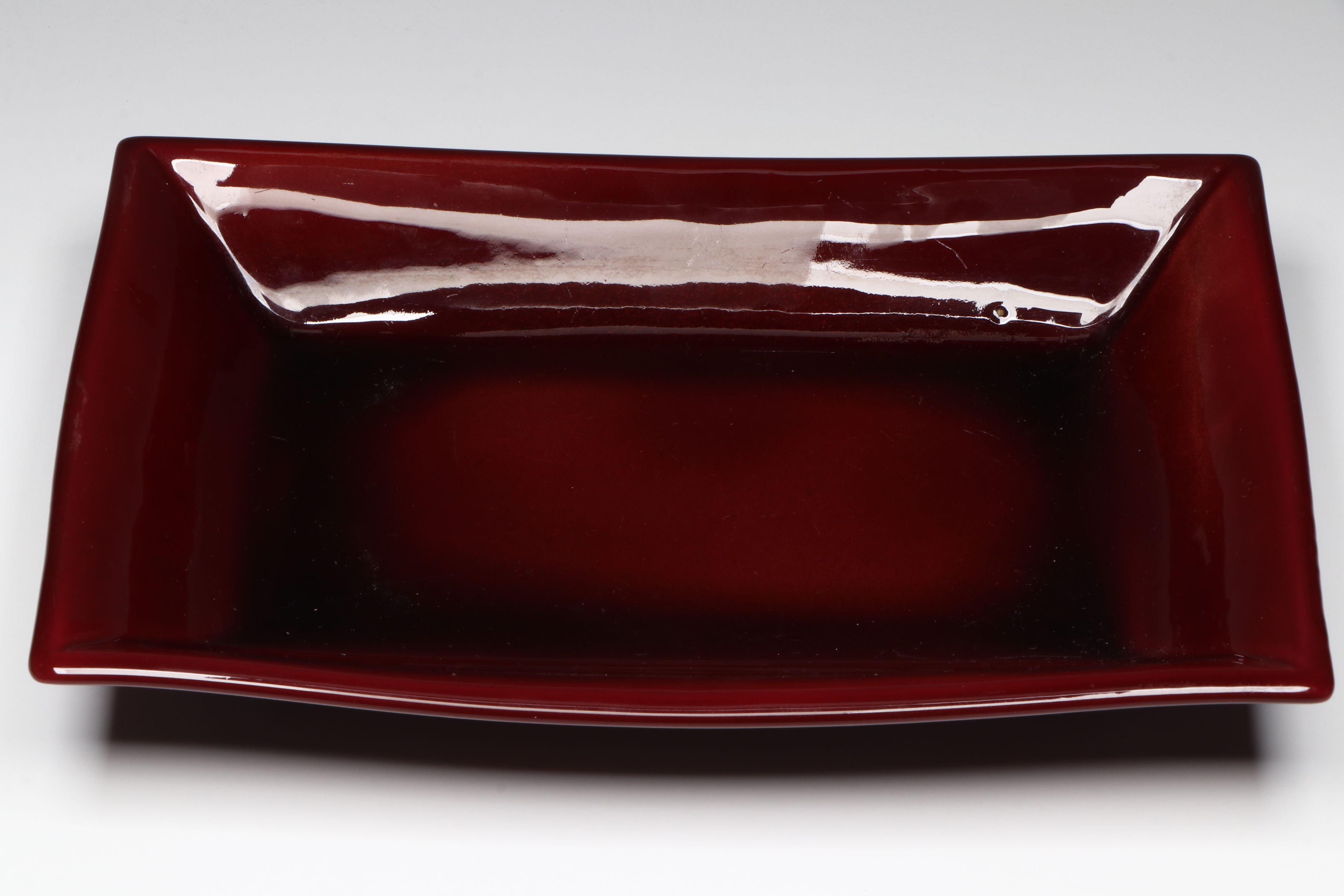 Rookwood Pottery Centerpiece Bowl and Tray, Mid-20th Century