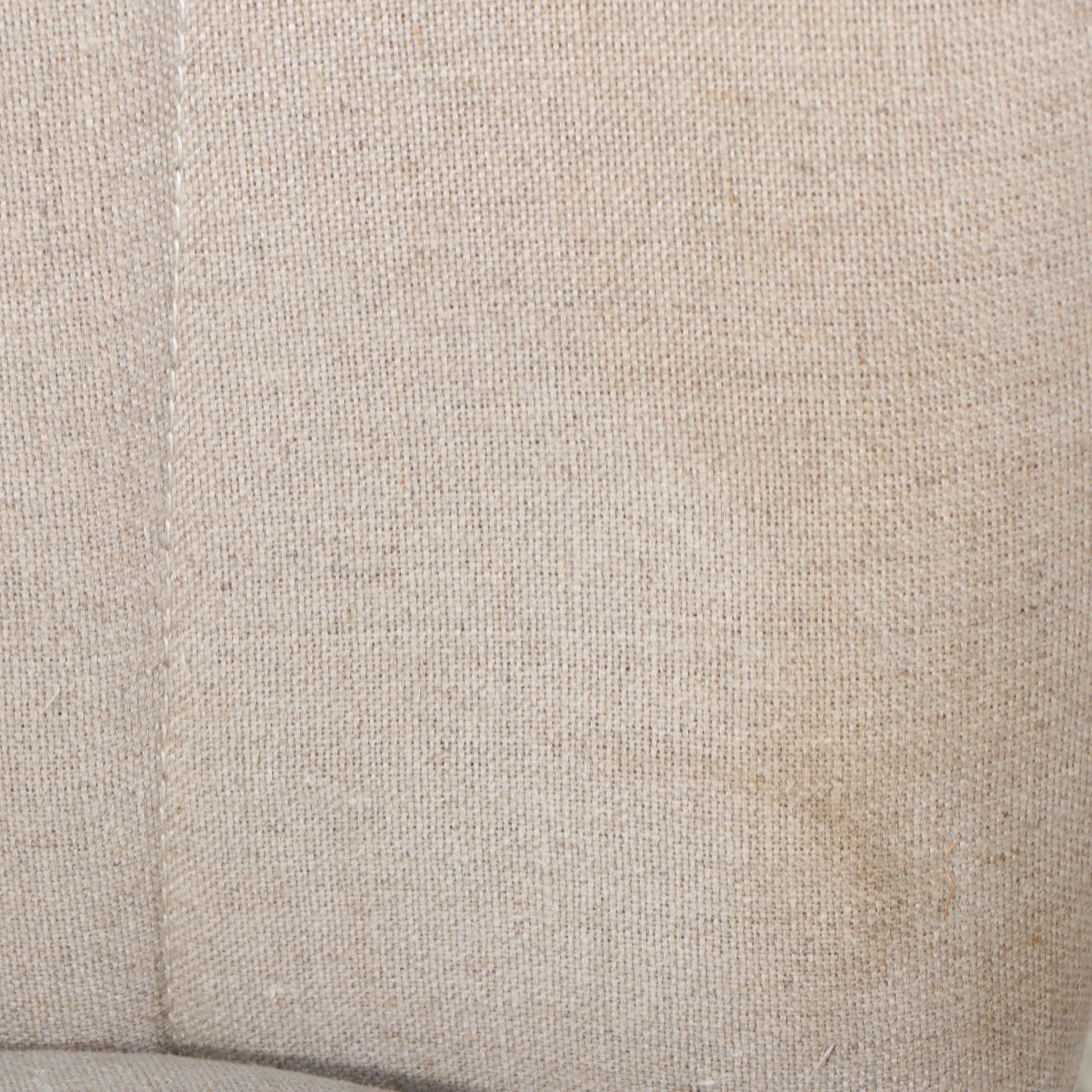 Modern Channel-Tufted Upholstered Slipper Chair