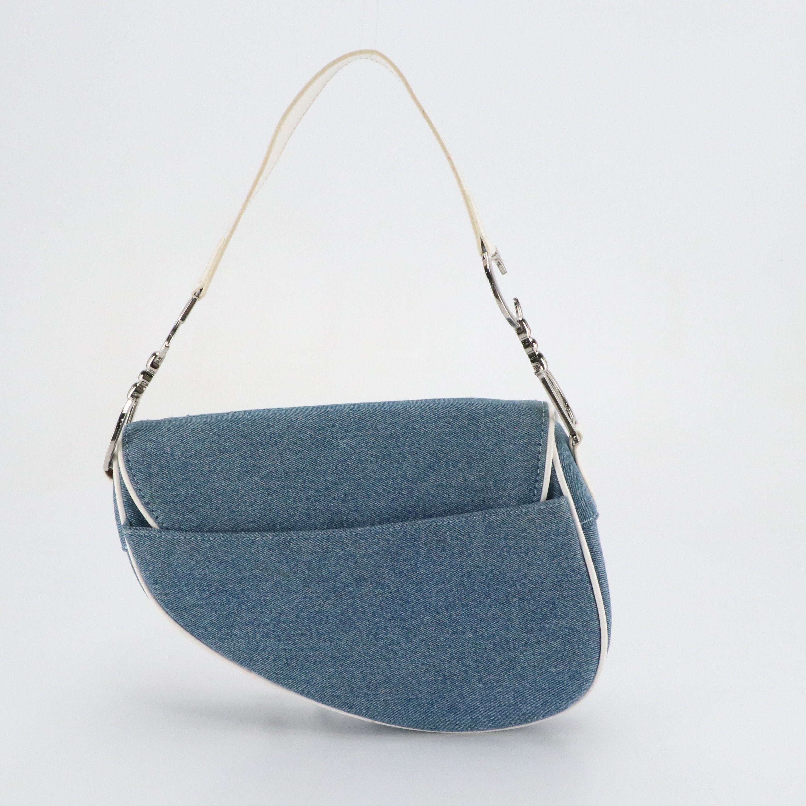 Christian Dior Butterfly Embroidered Saddle Bag