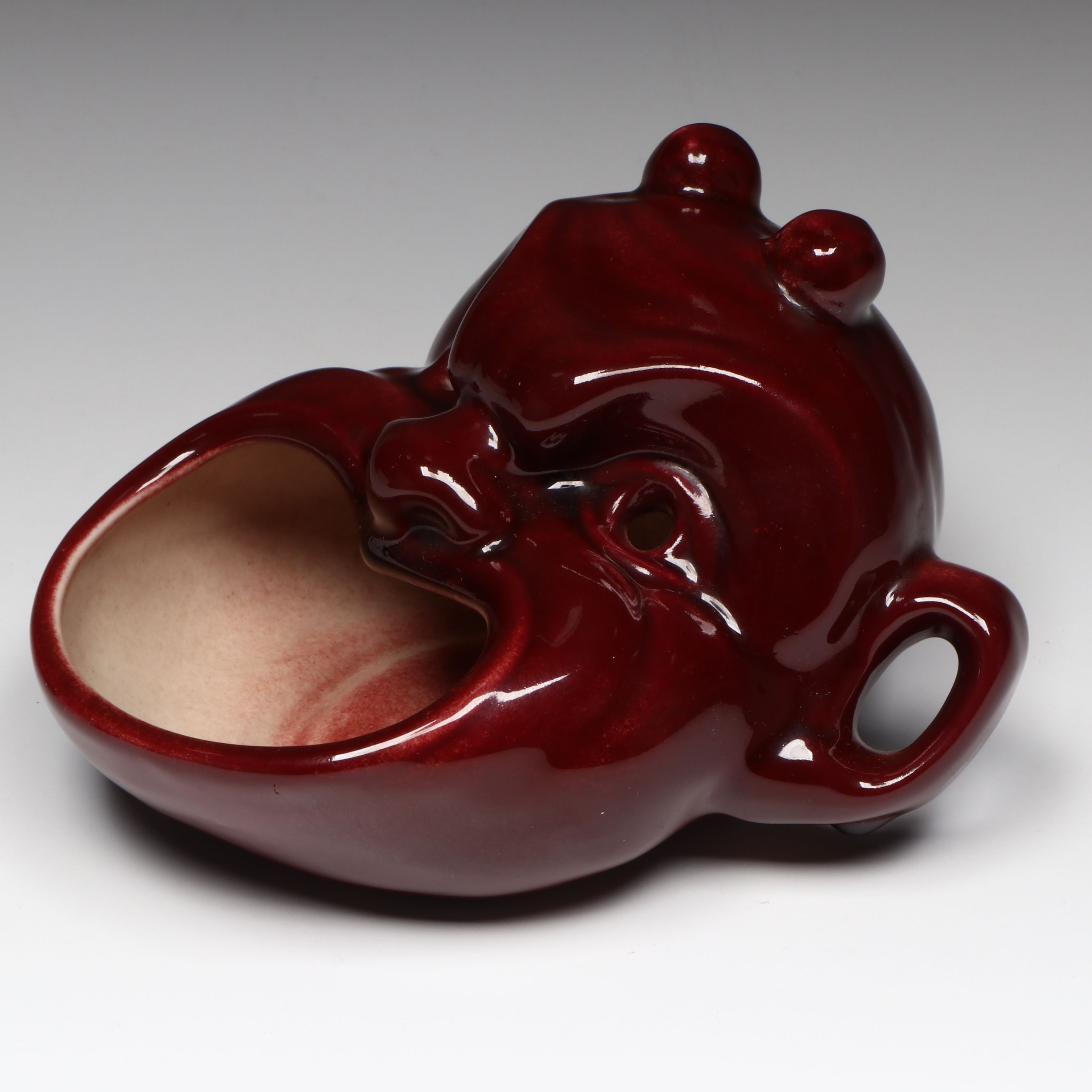 Rookwood Pottery Devil Head Ashtray, 1948
