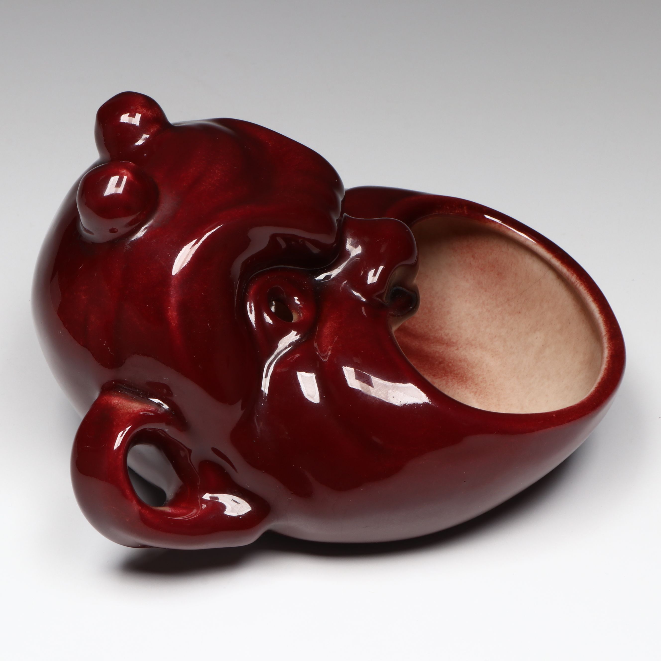 Rookwood Pottery Devil Head Ashtray, 1948