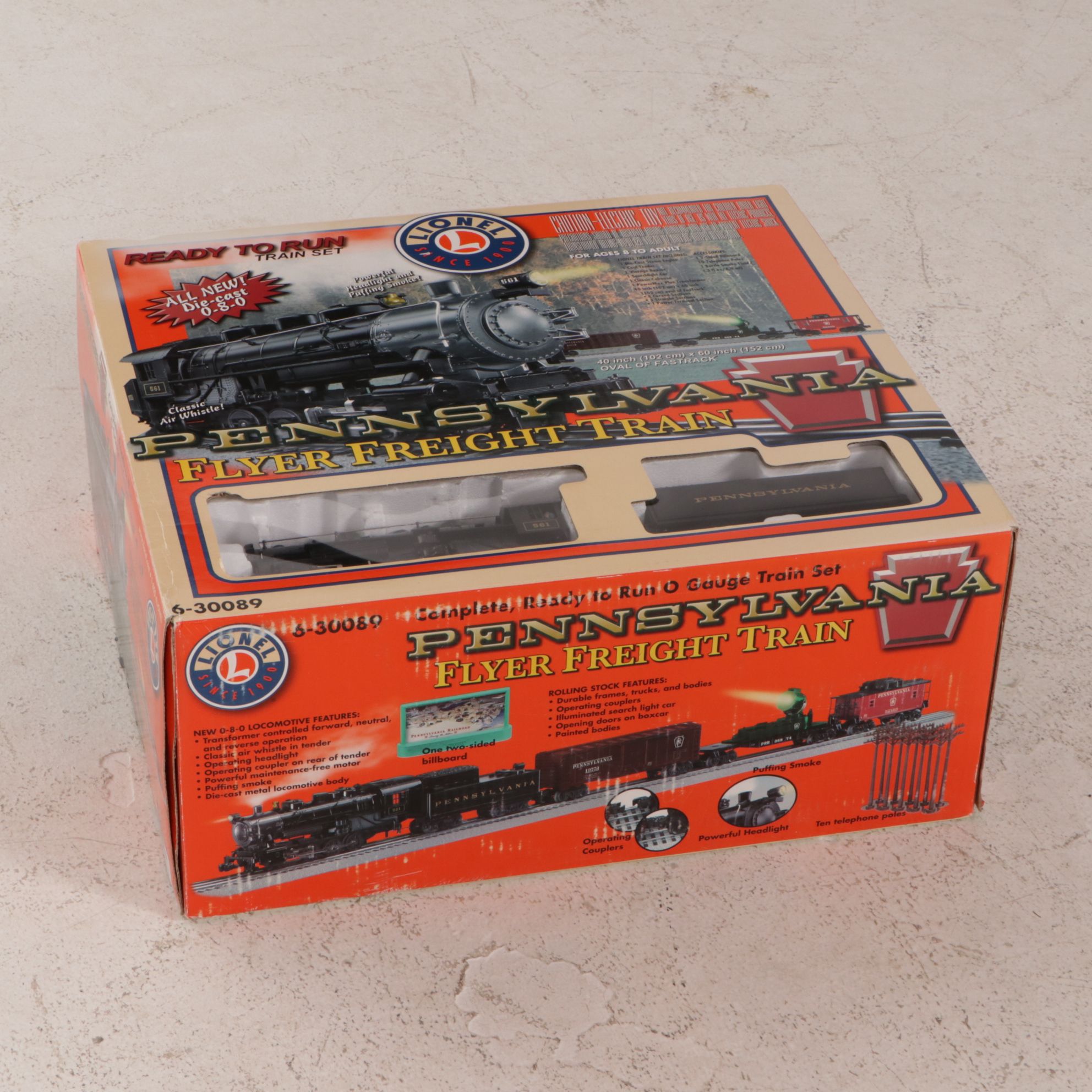 Lionel Pennsylvania Flyer Freight Train Set