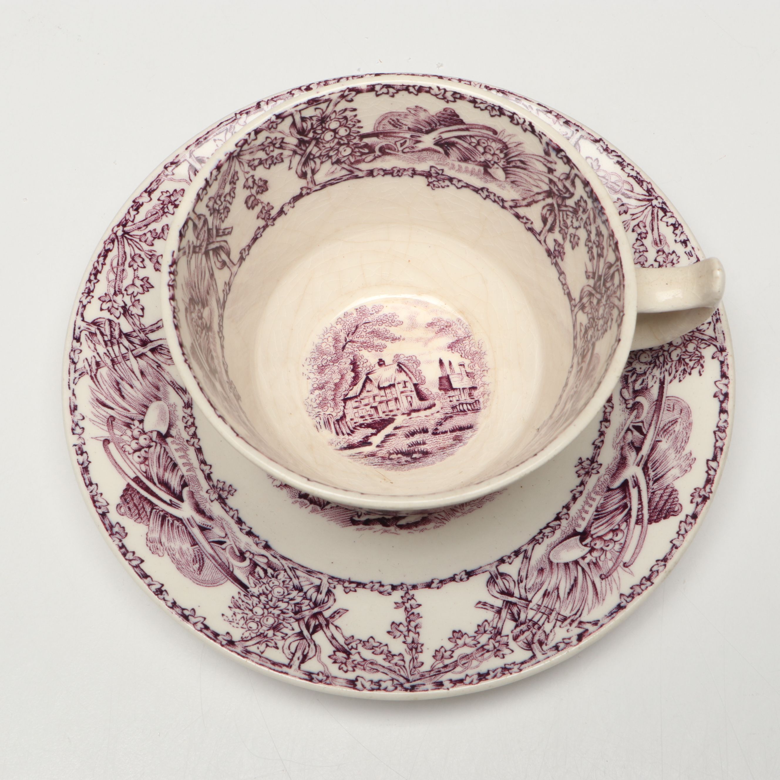 A.J. Wilkinson "Pastoral Davenport" Earthenware Dinnerware