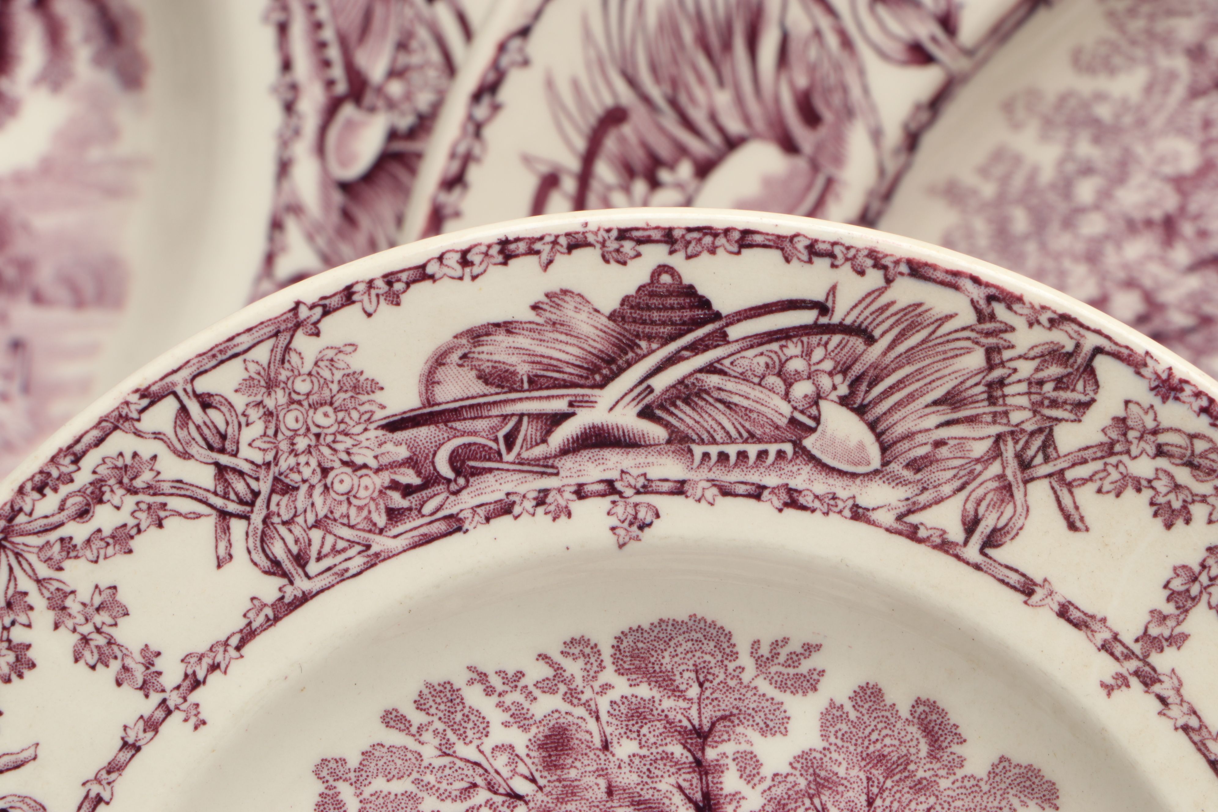 A.J. Wilkinson "Pastoral Davenport" Earthenware Dinnerware