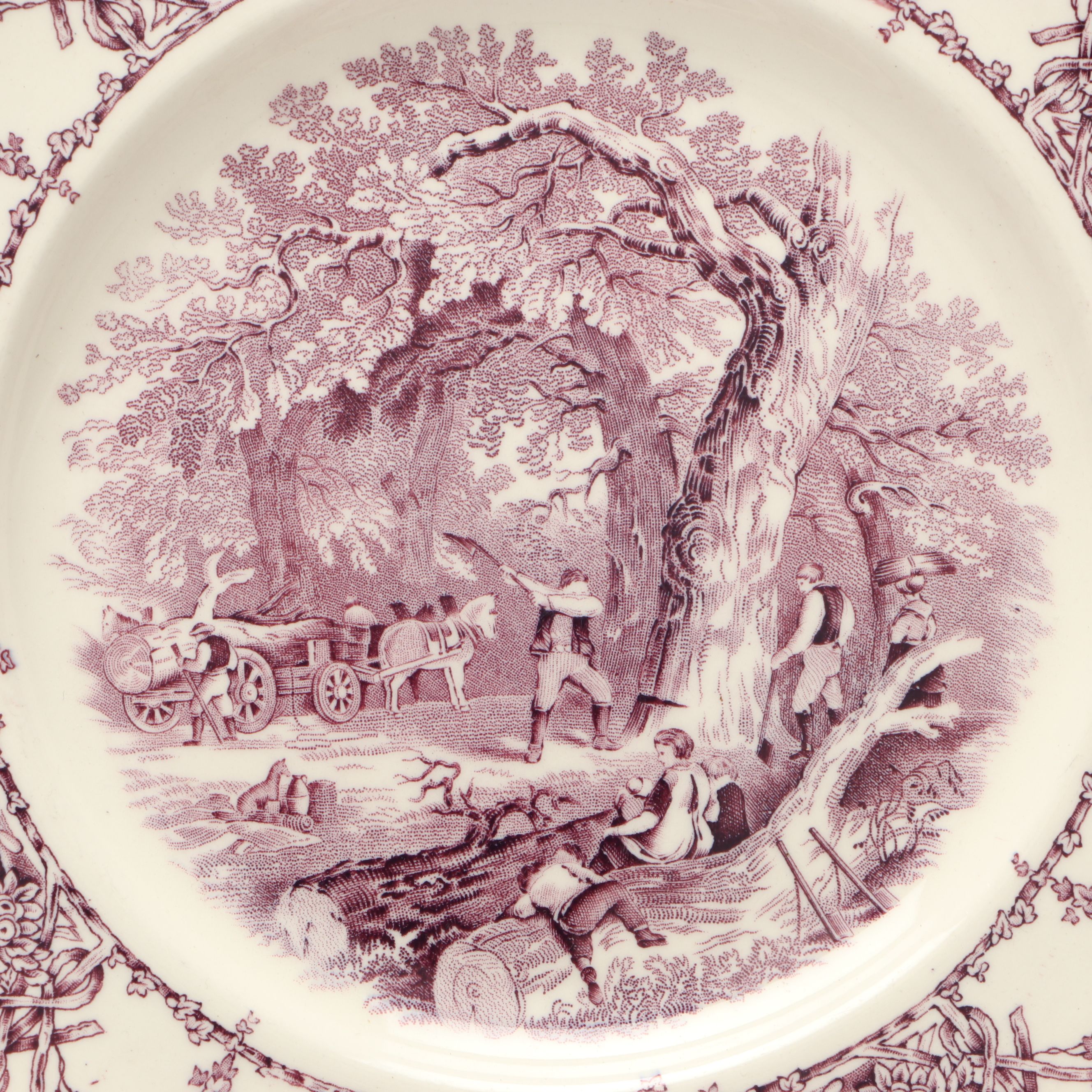 A.J. Wilkinson "Pastoral Davenport" Earthenware Dinnerware