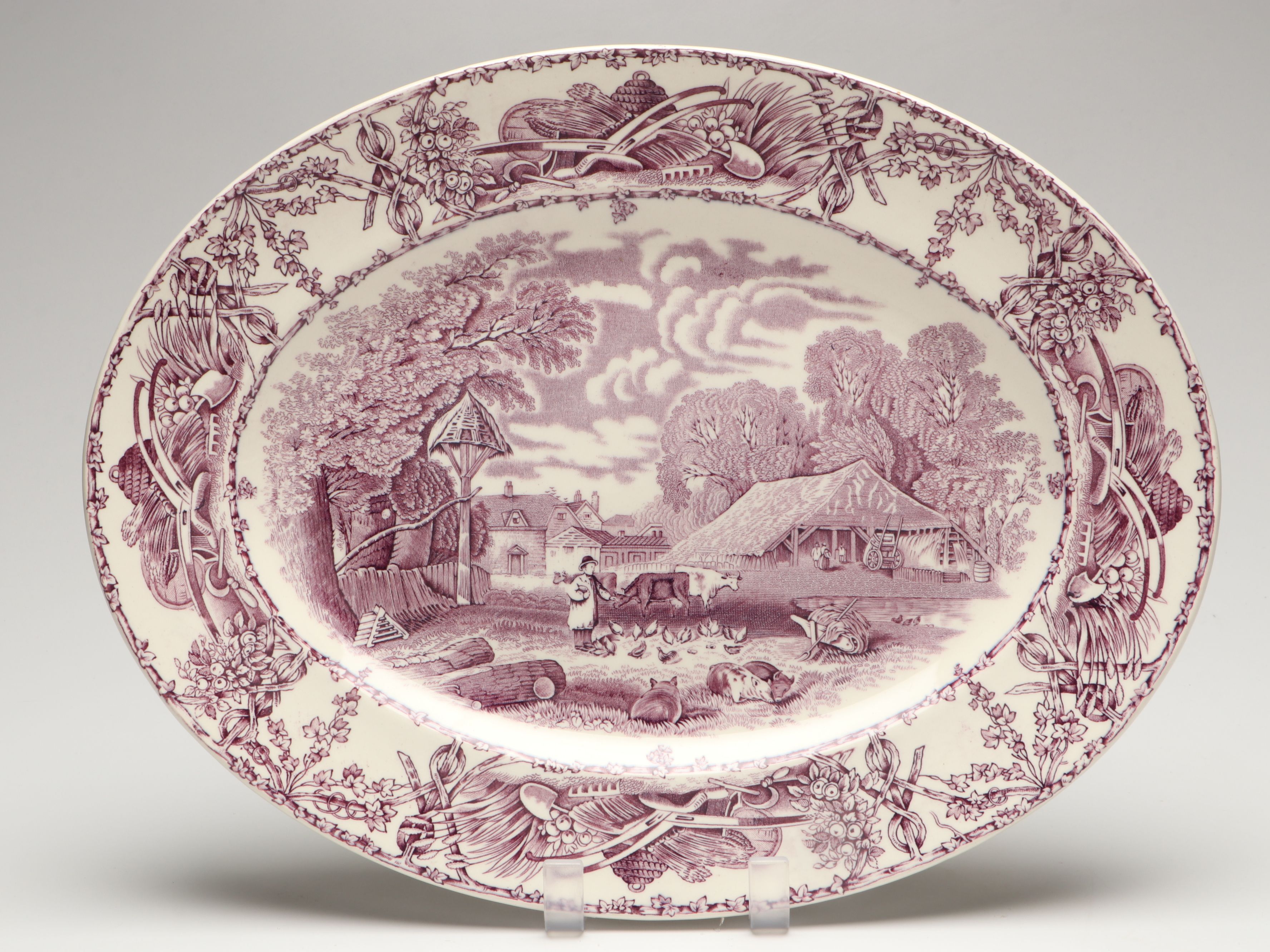 A.J. Wilkinson "Pastoral Davenport" Earthenware Dinnerware