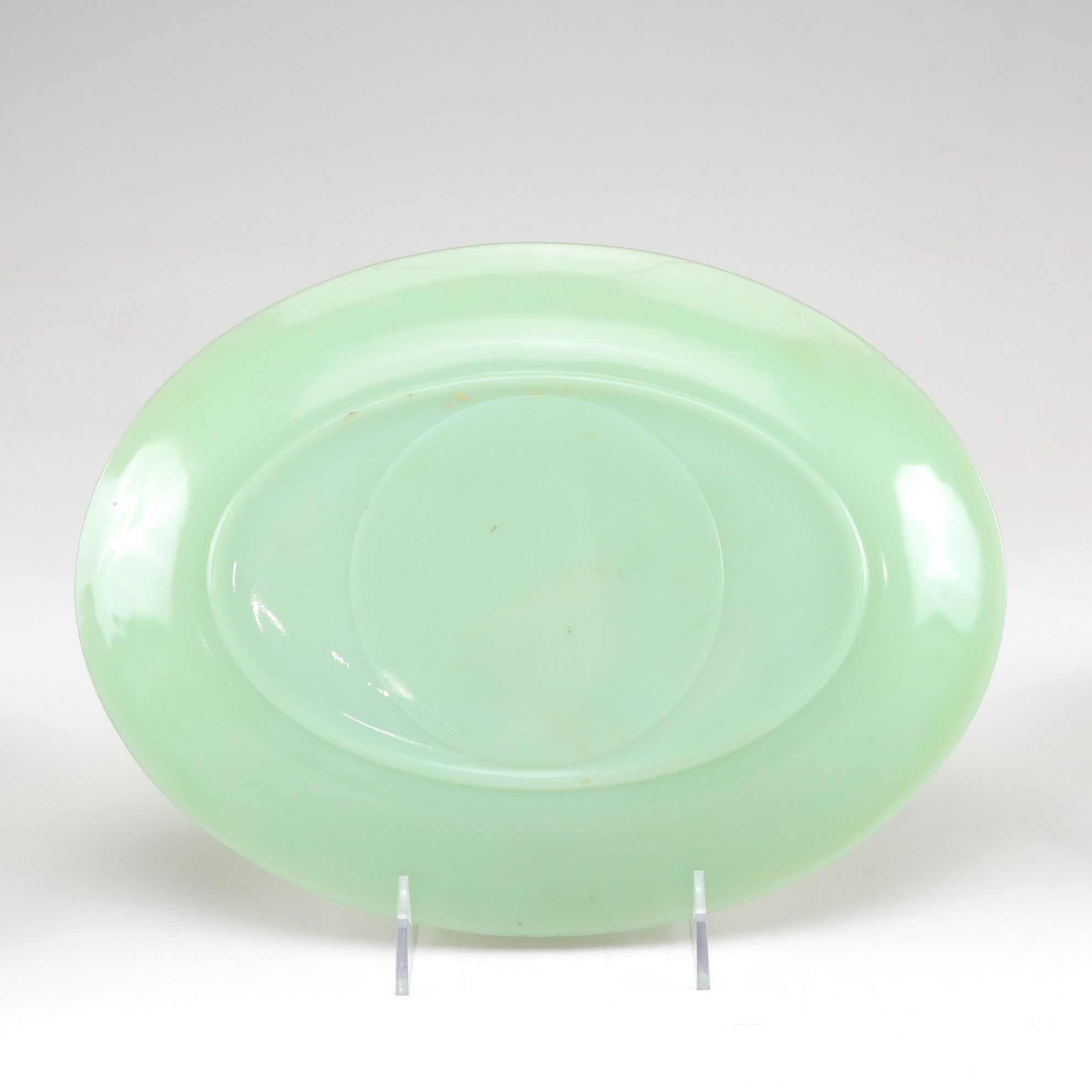Anchor Hocking Fire-King "Jane Ray" Jadeite Dinnerware Collection