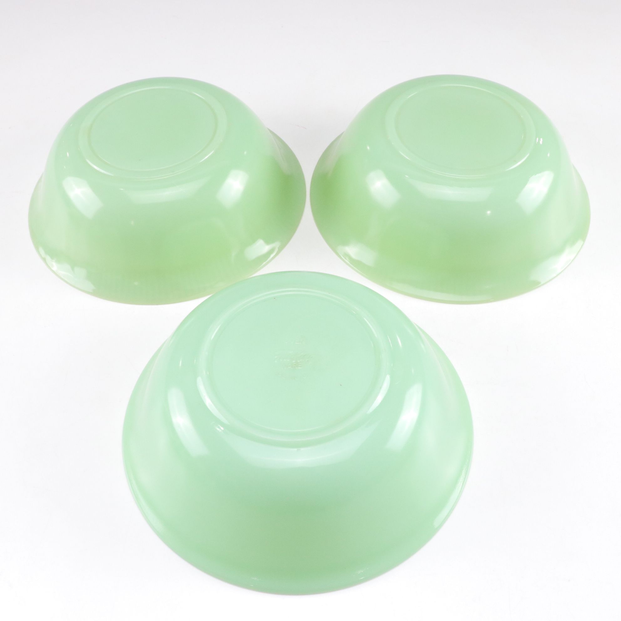 Anchor Hocking Fire-King "Jane Ray" Jadeite Dinnerware Collection