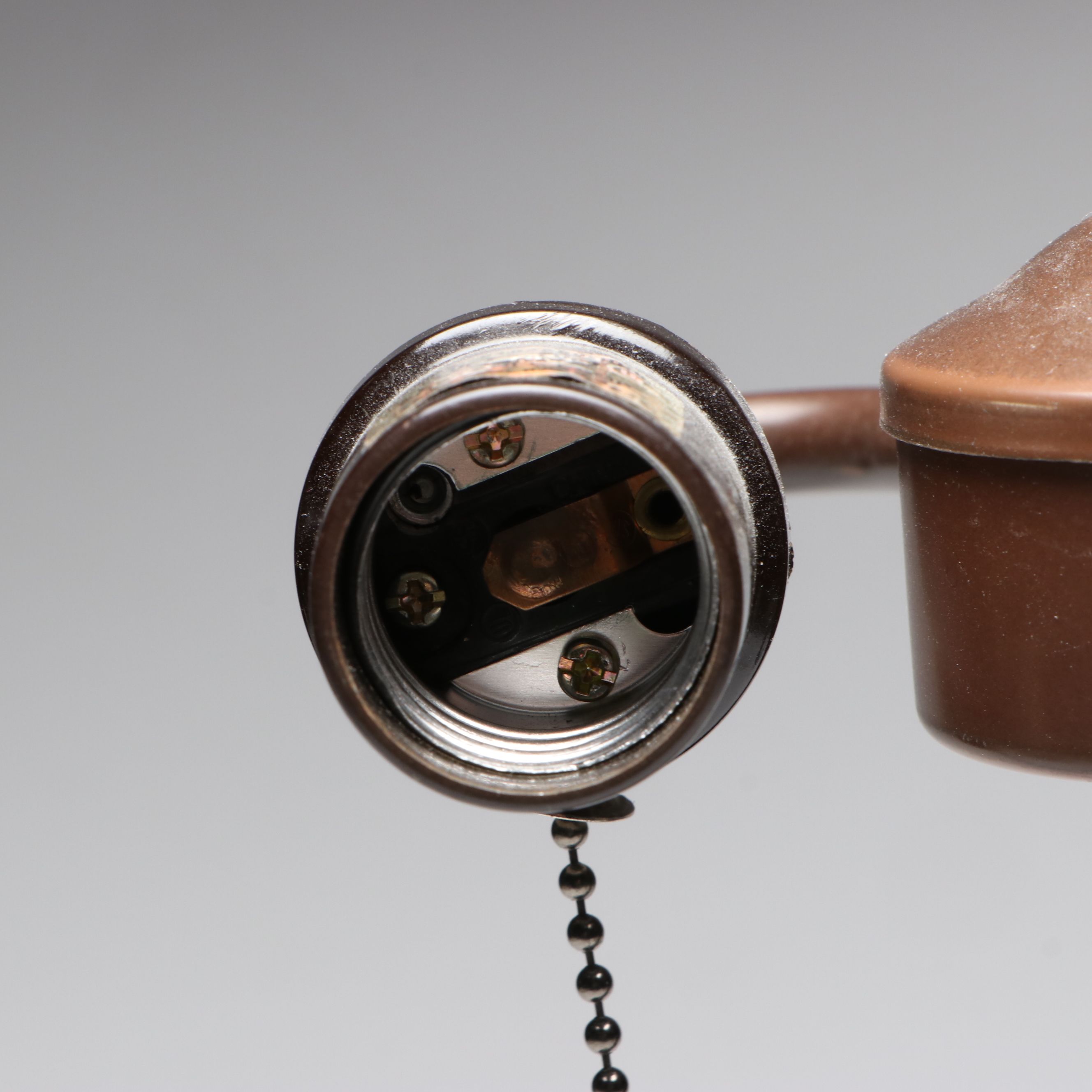 Art Nouveau Cast Metal Table Lamp with Dragonfly Slag Glass Shade