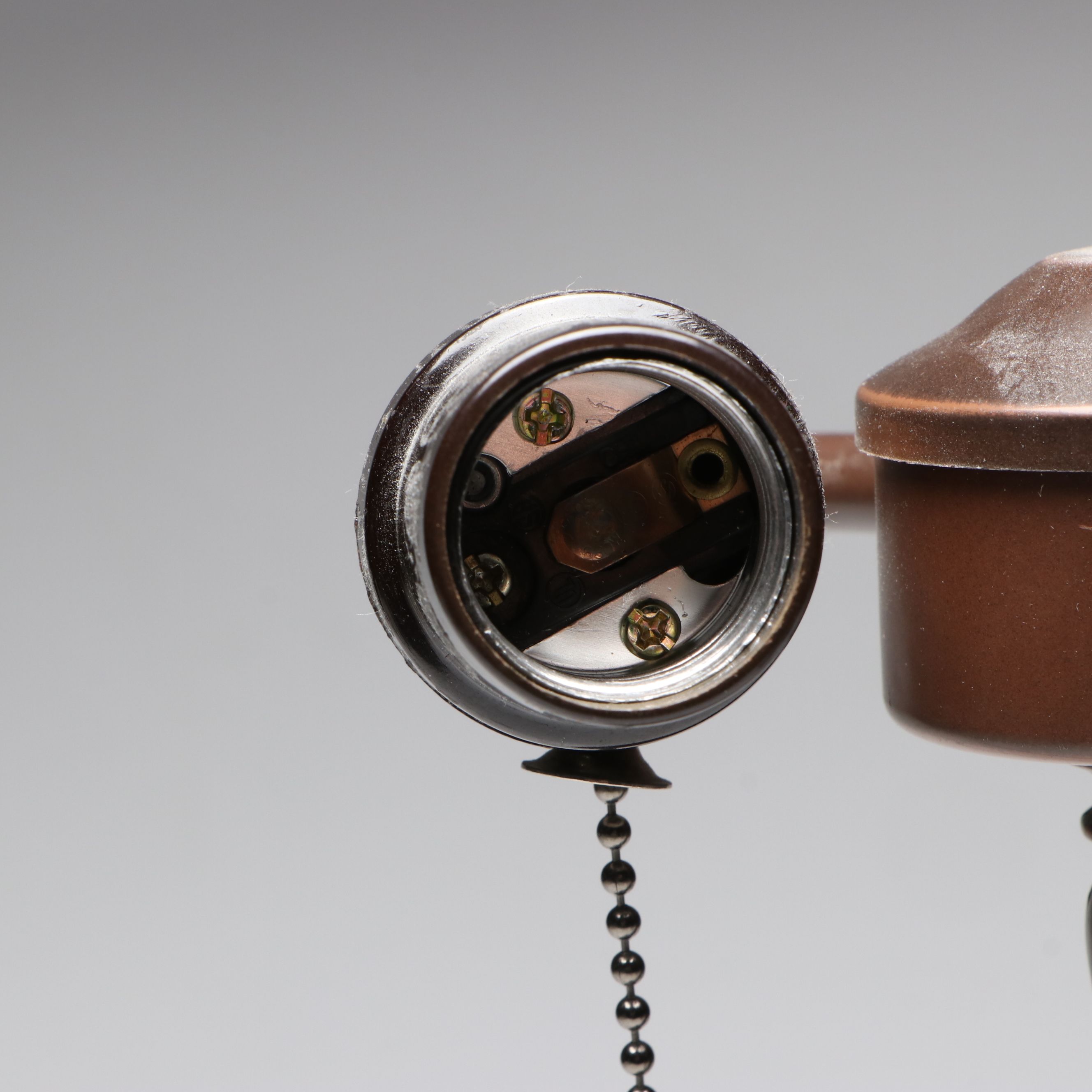 Art Nouveau Cast Metal Table Lamp with Dragonfly Slag Glass Shade