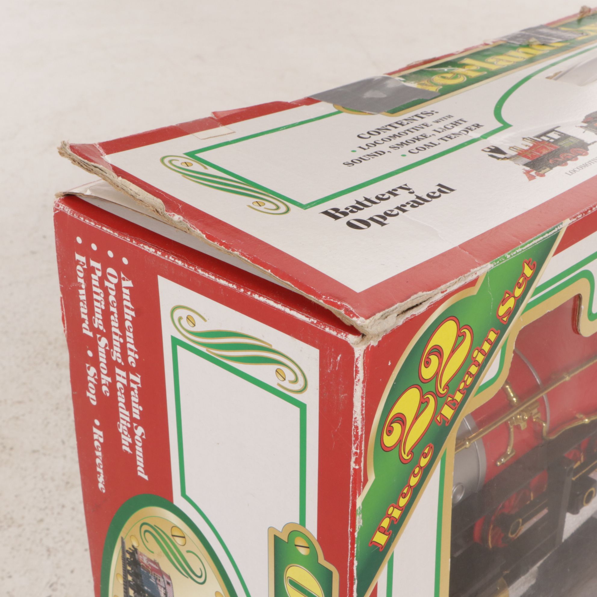 Overland Express "Rio Grande" 22 Piece Train Set, 1990s