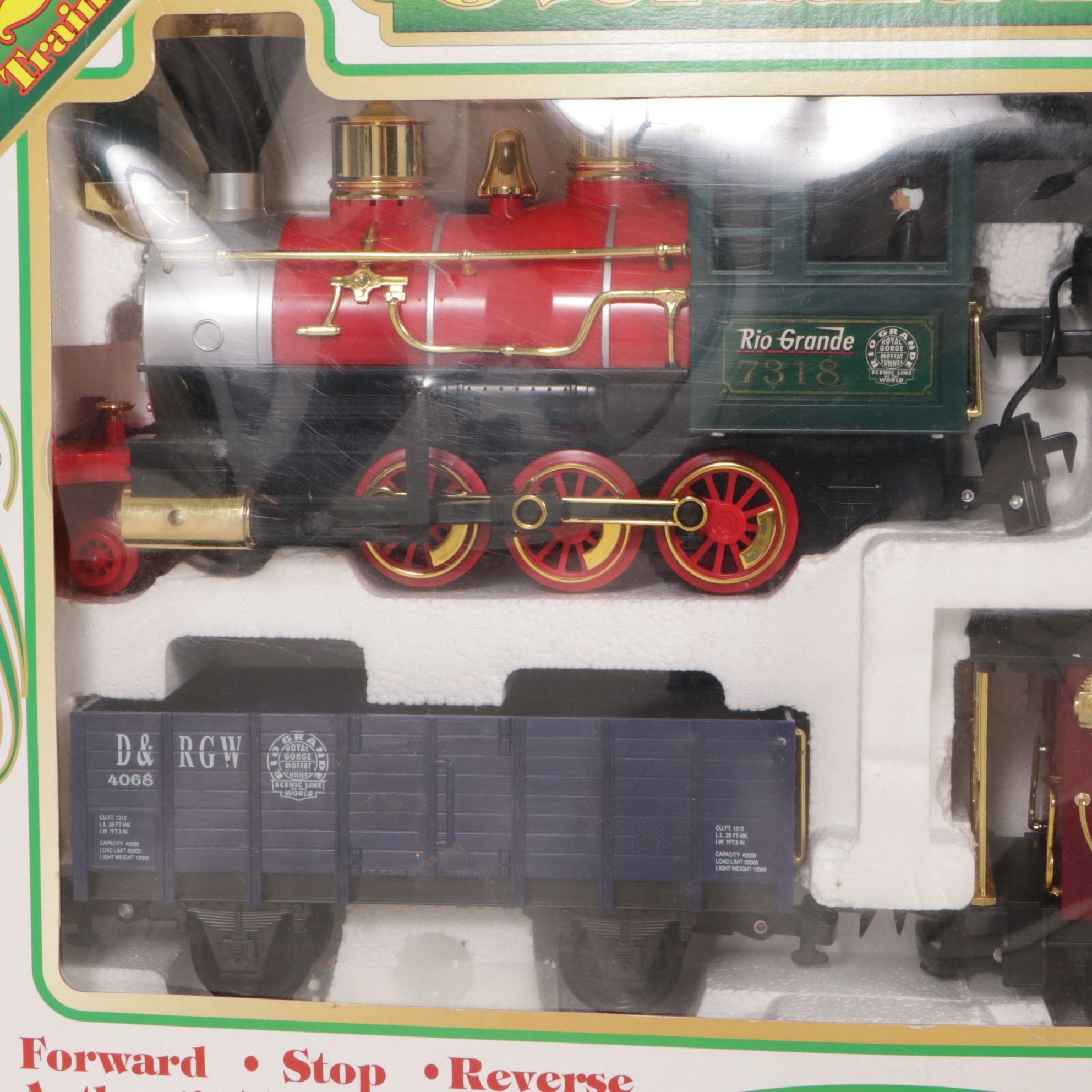 Overland Express "Rio Grande" 22 Piece Train Set, 1990s