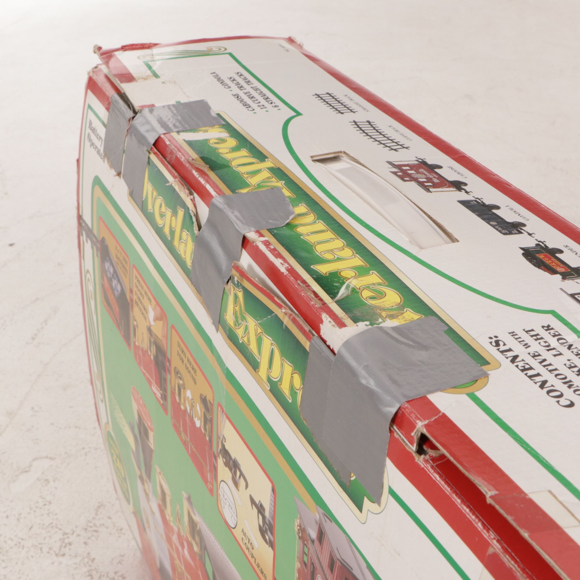 Overland Express "Rio Grande" 22 Piece Train Set, 1990s