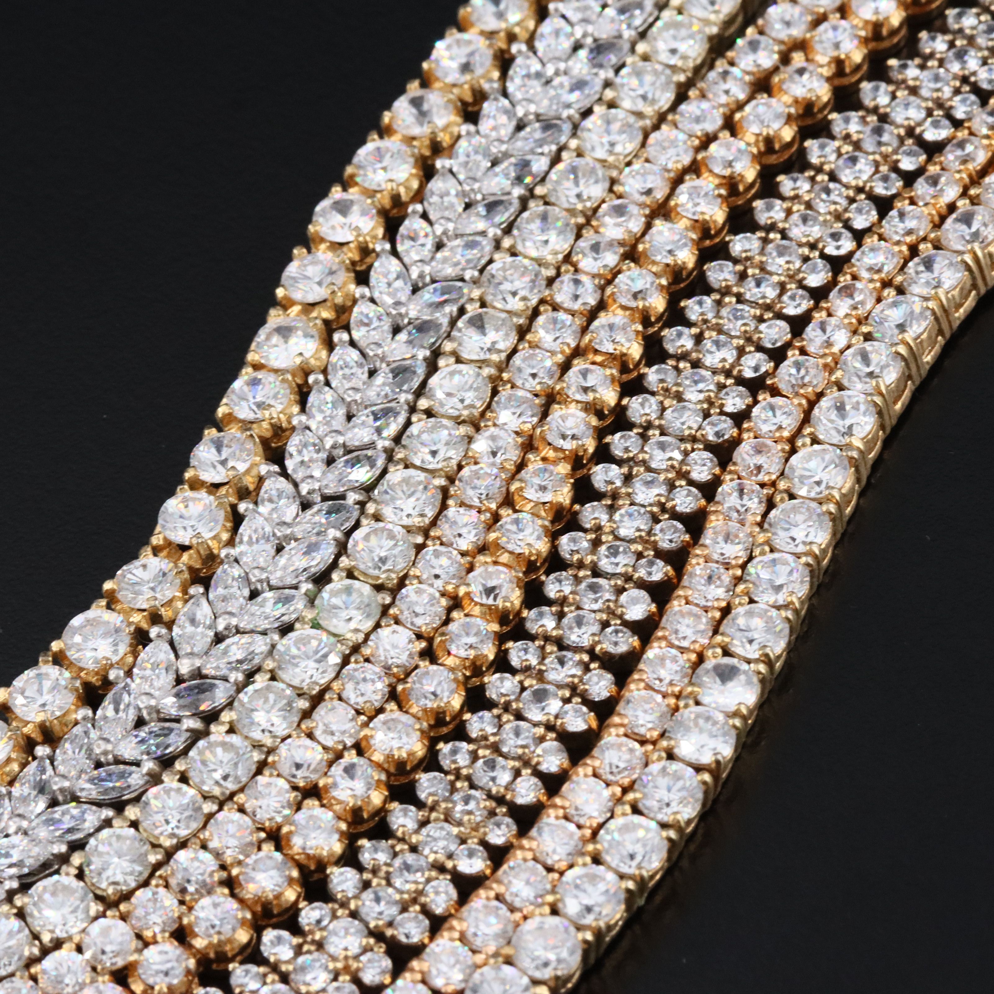 Sterling CZ Bracelet Collection