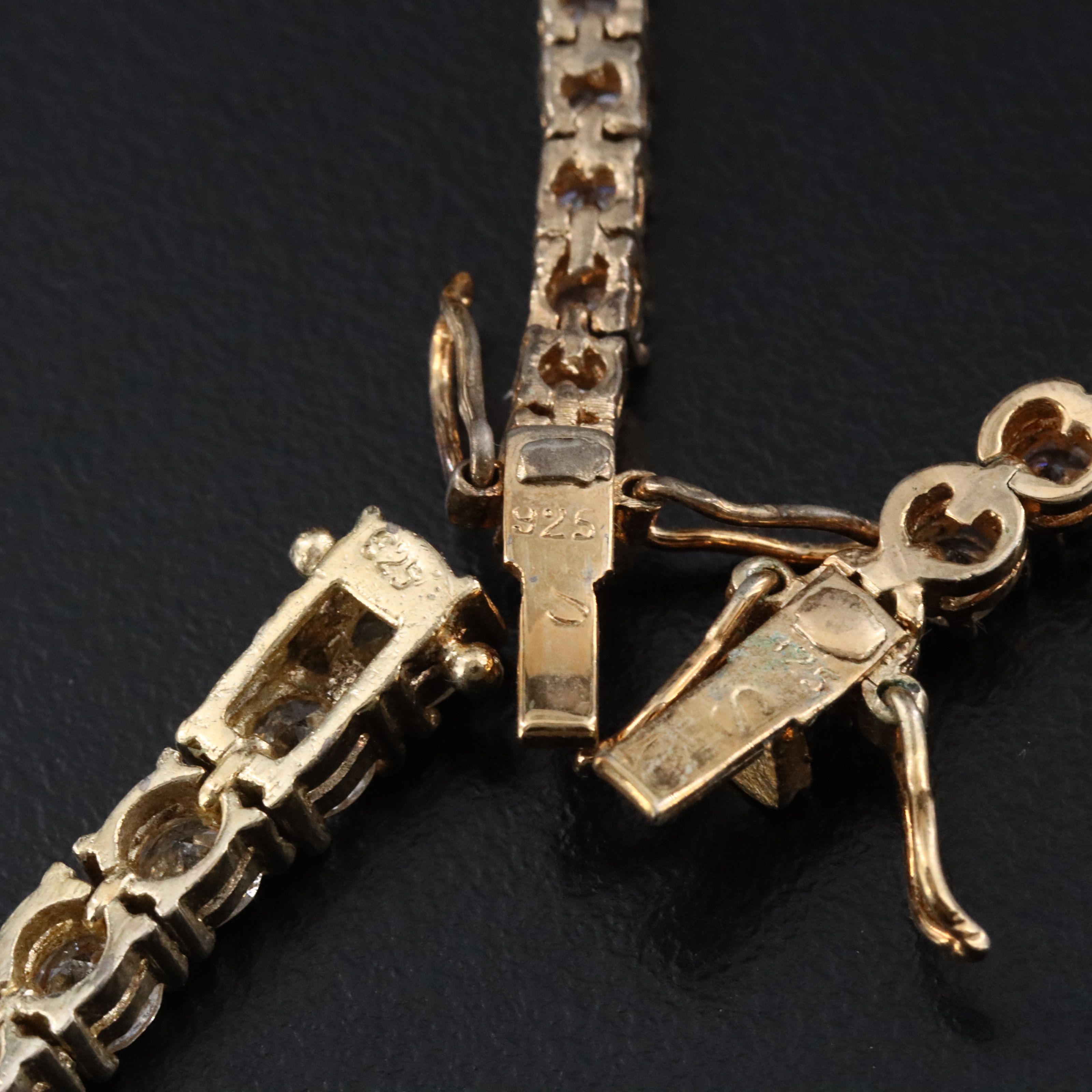 Sterling CZ Bracelet Collection