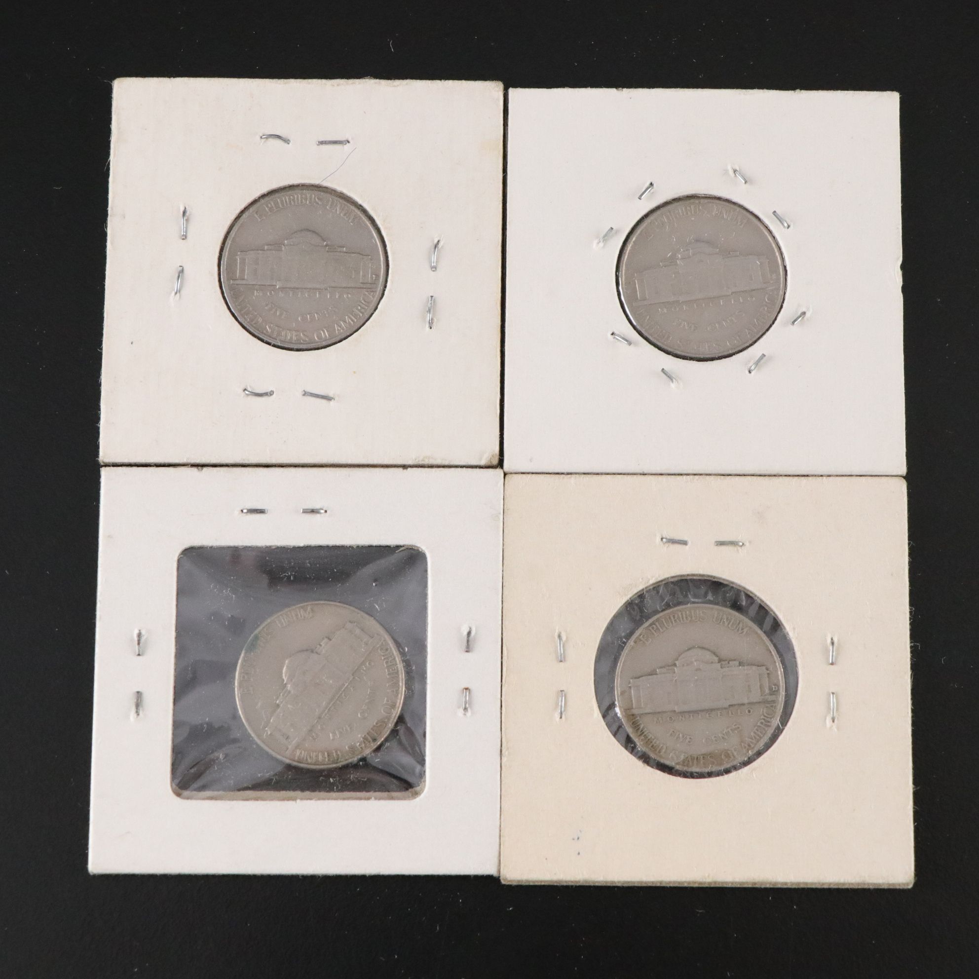 One Hundred and Forty Jefferson Nickels Including WWII-Era Silver Coins