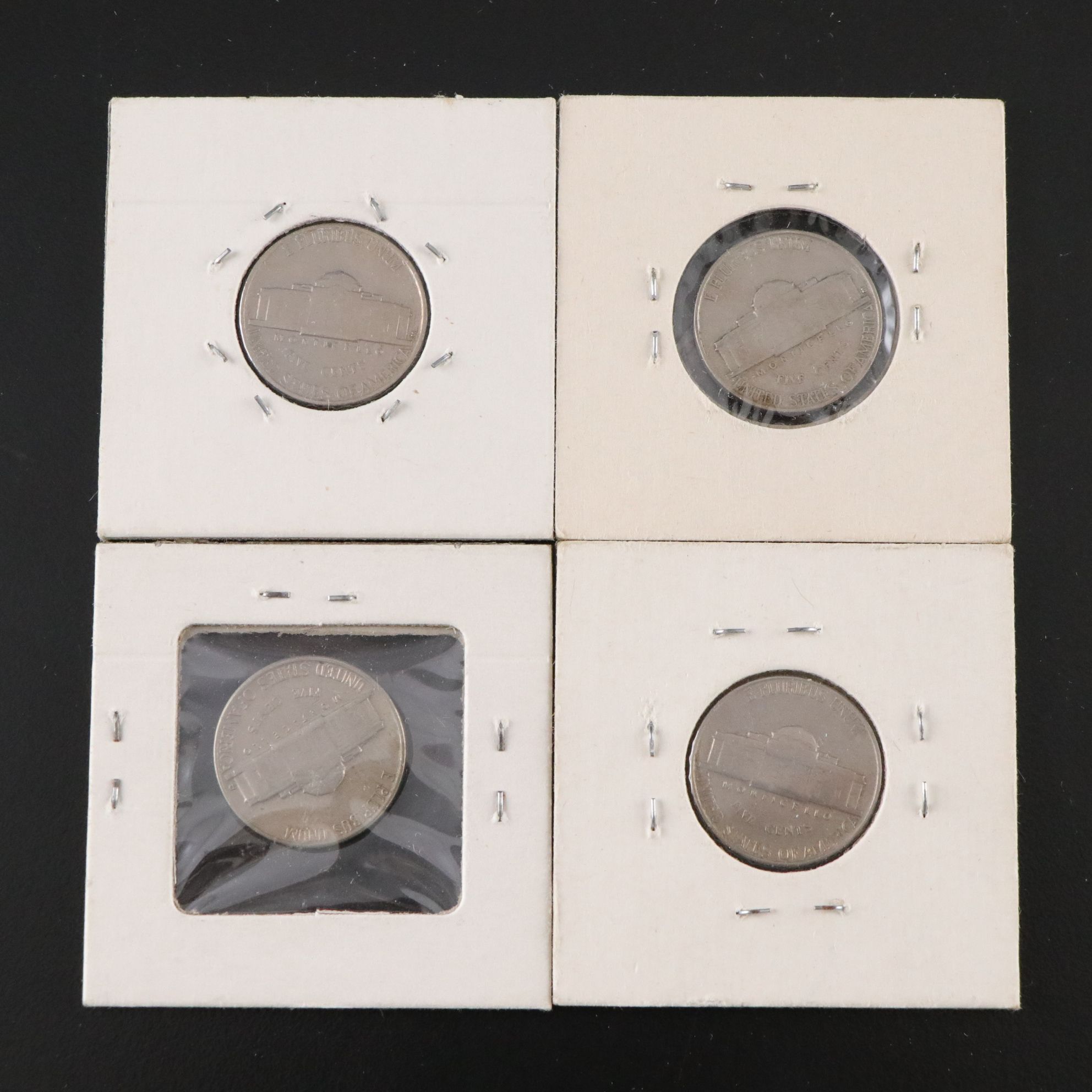 One Hundred and Forty Jefferson Nickels Including WWII-Era Silver Coins