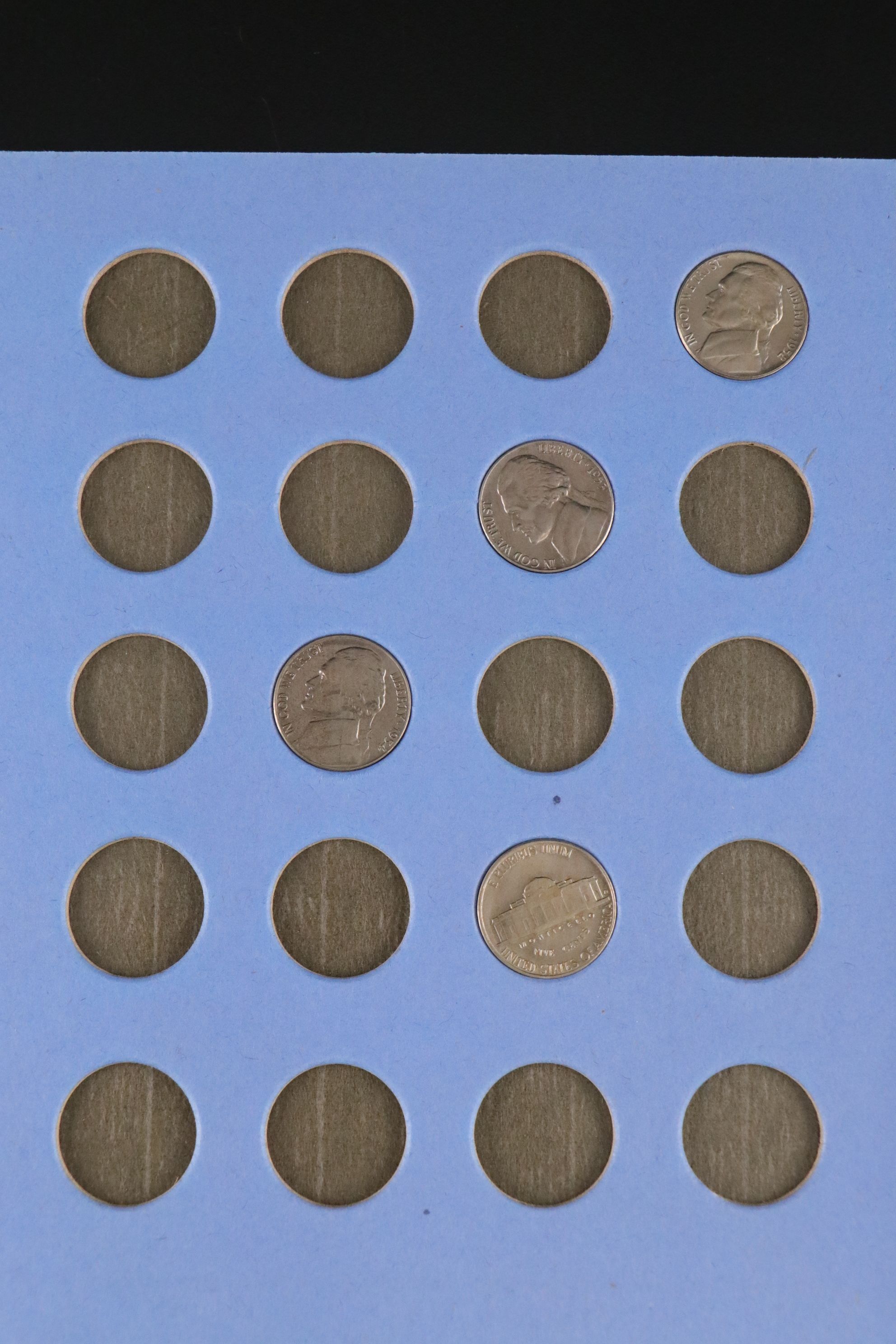 One Hundred and Forty Jefferson Nickels Including WWII-Era Silver Coins