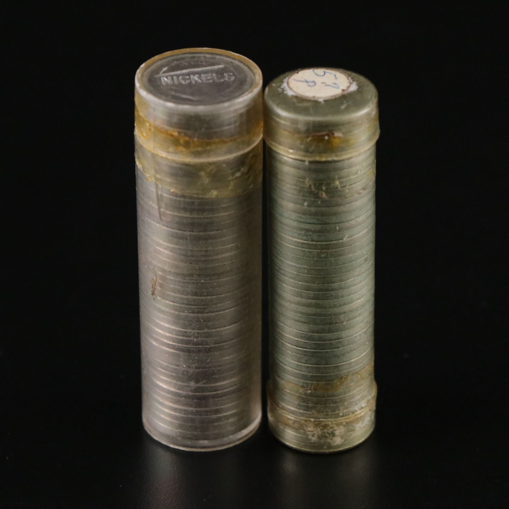 One Hundred and Forty Jefferson Nickels Including WWII-Era Silver Coins