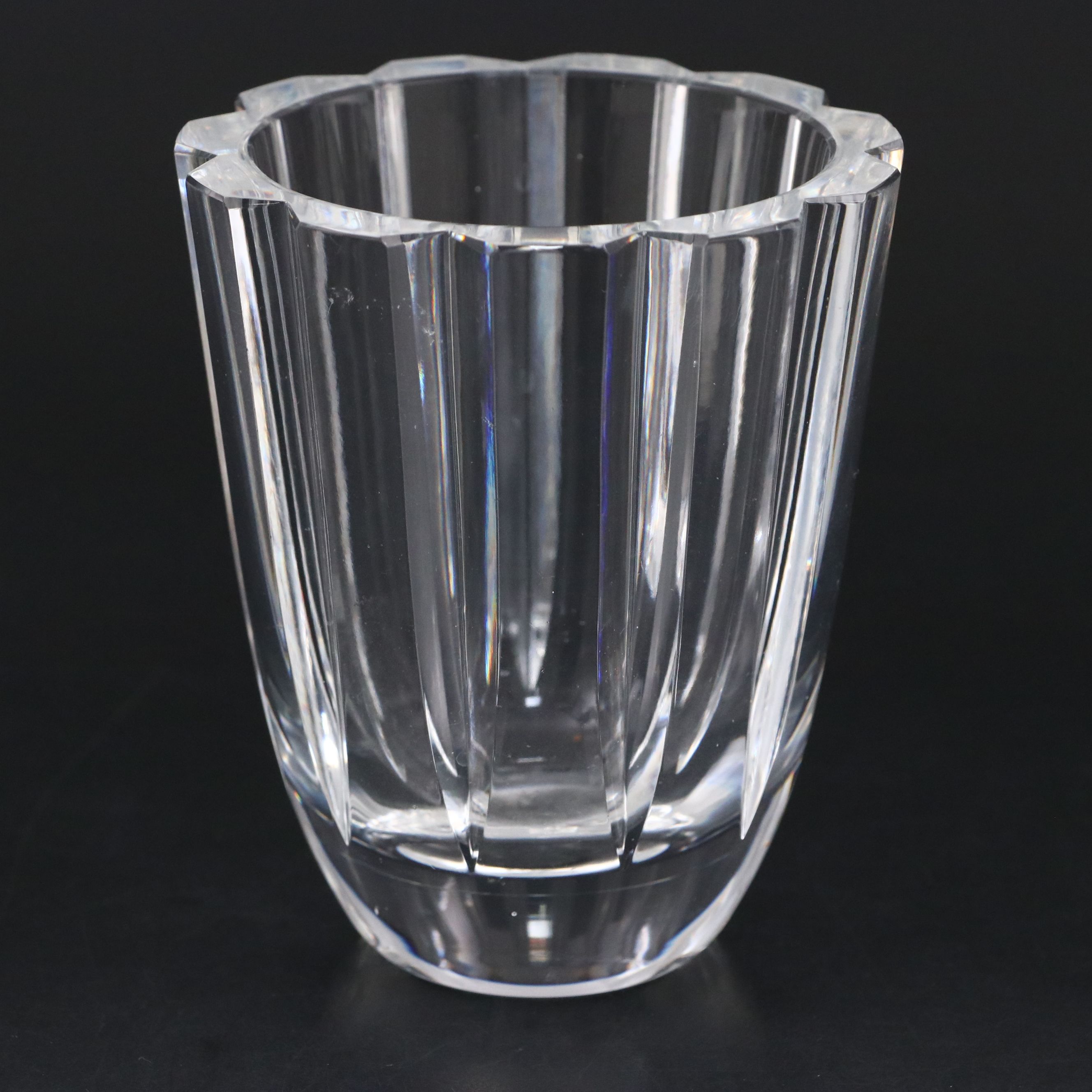 Orrefors and Other Crystal Vases, Mid to Late 20th Century