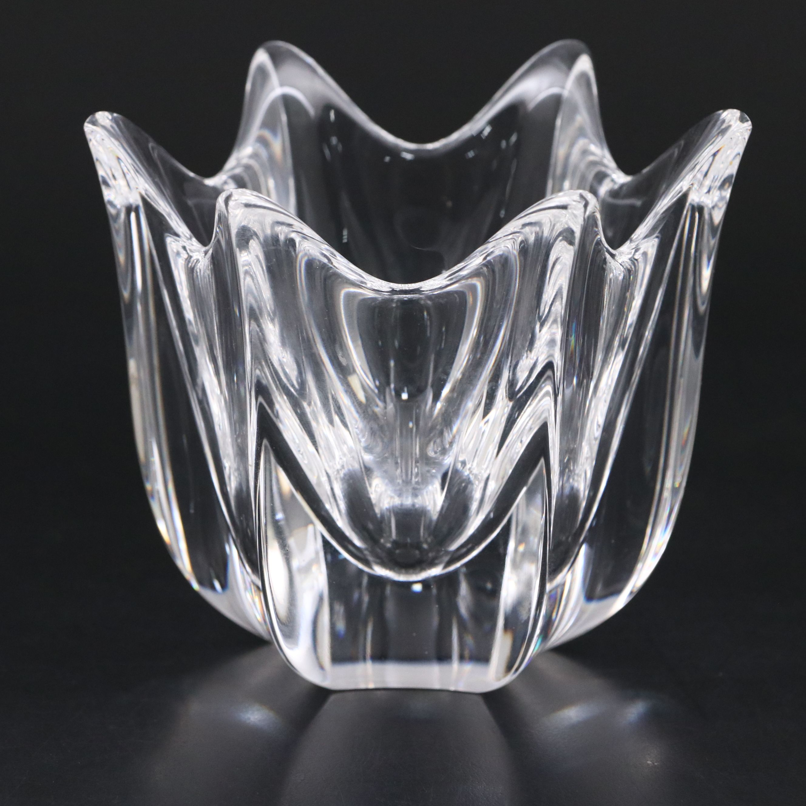 Orrefors and Other Crystal Vases, Mid to Late 20th Century