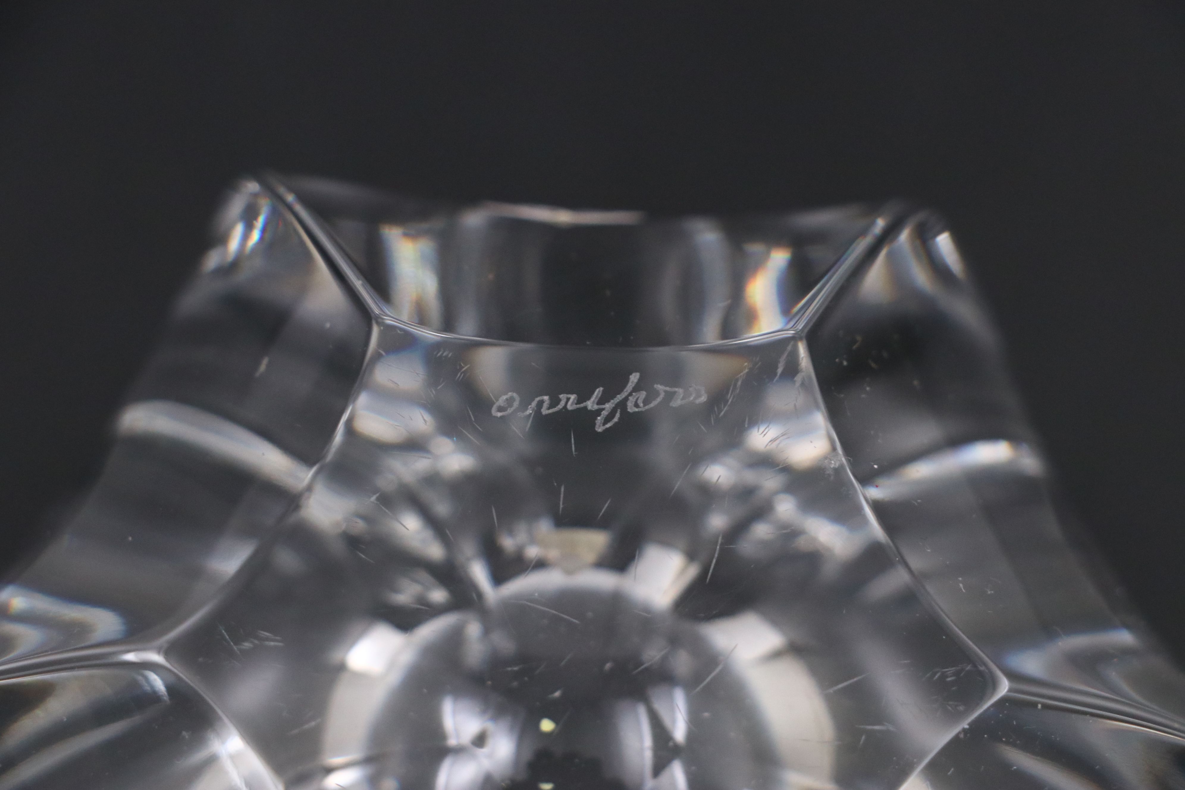 Orrefors and Other Crystal Vases, Mid to Late 20th Century