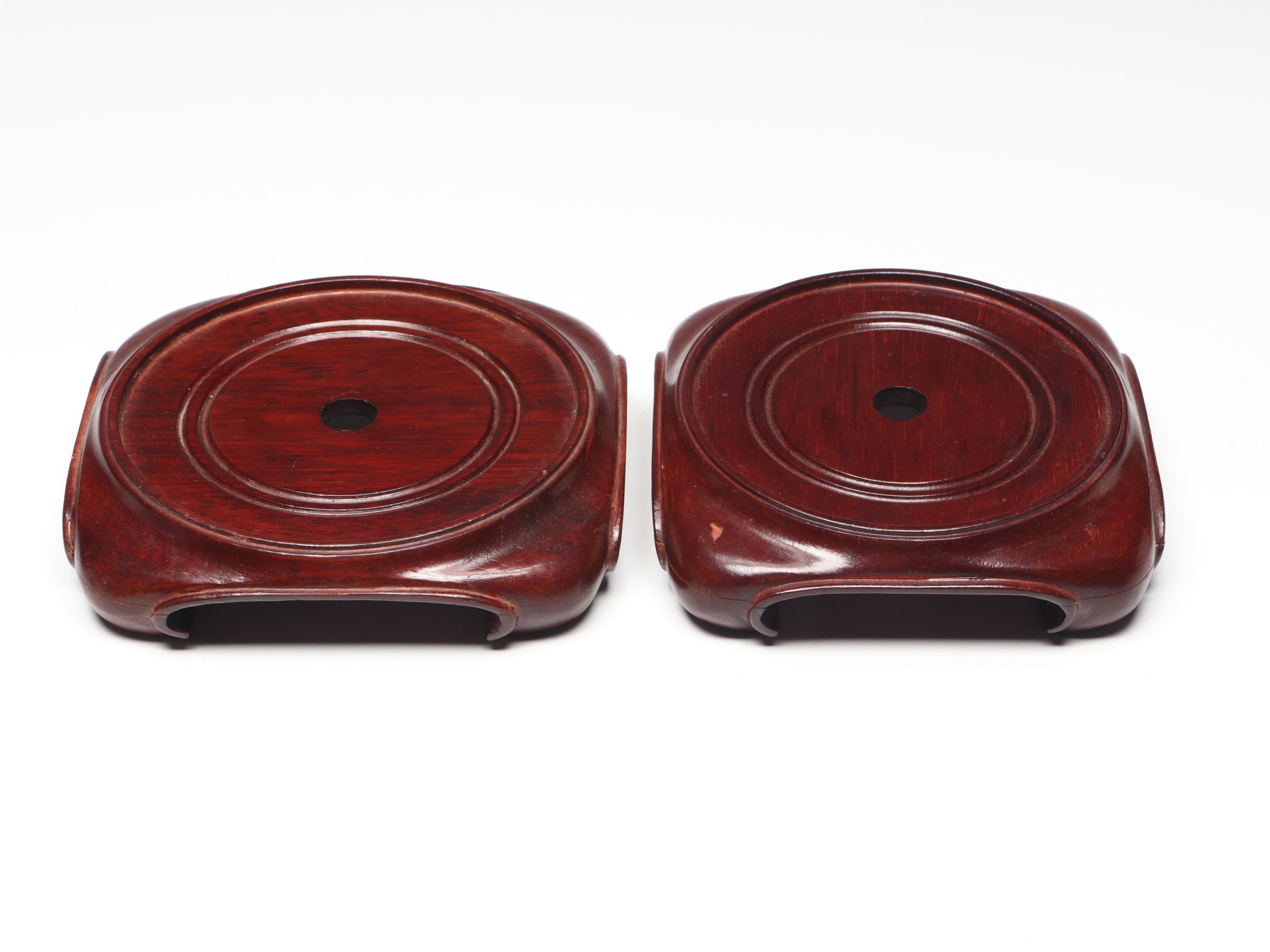 Chinese Blue and White Floral Double Happiness Porcelain Ginger Jars