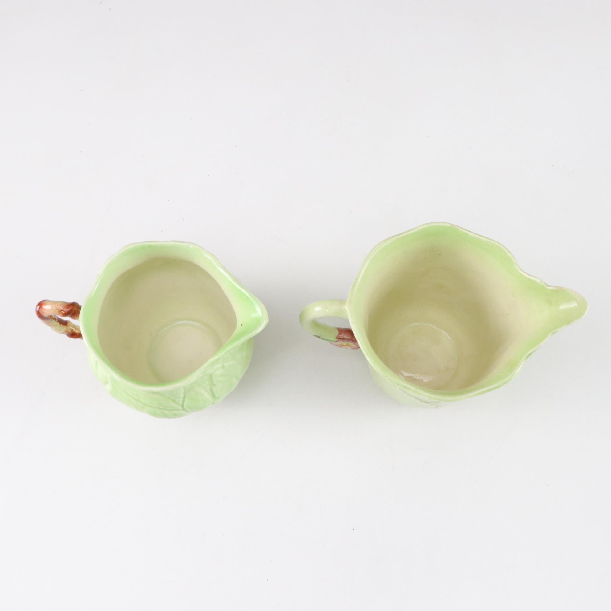 English Carlton Ware "Primula" and "Blackberry" Pitchers & Dishes, 1950s