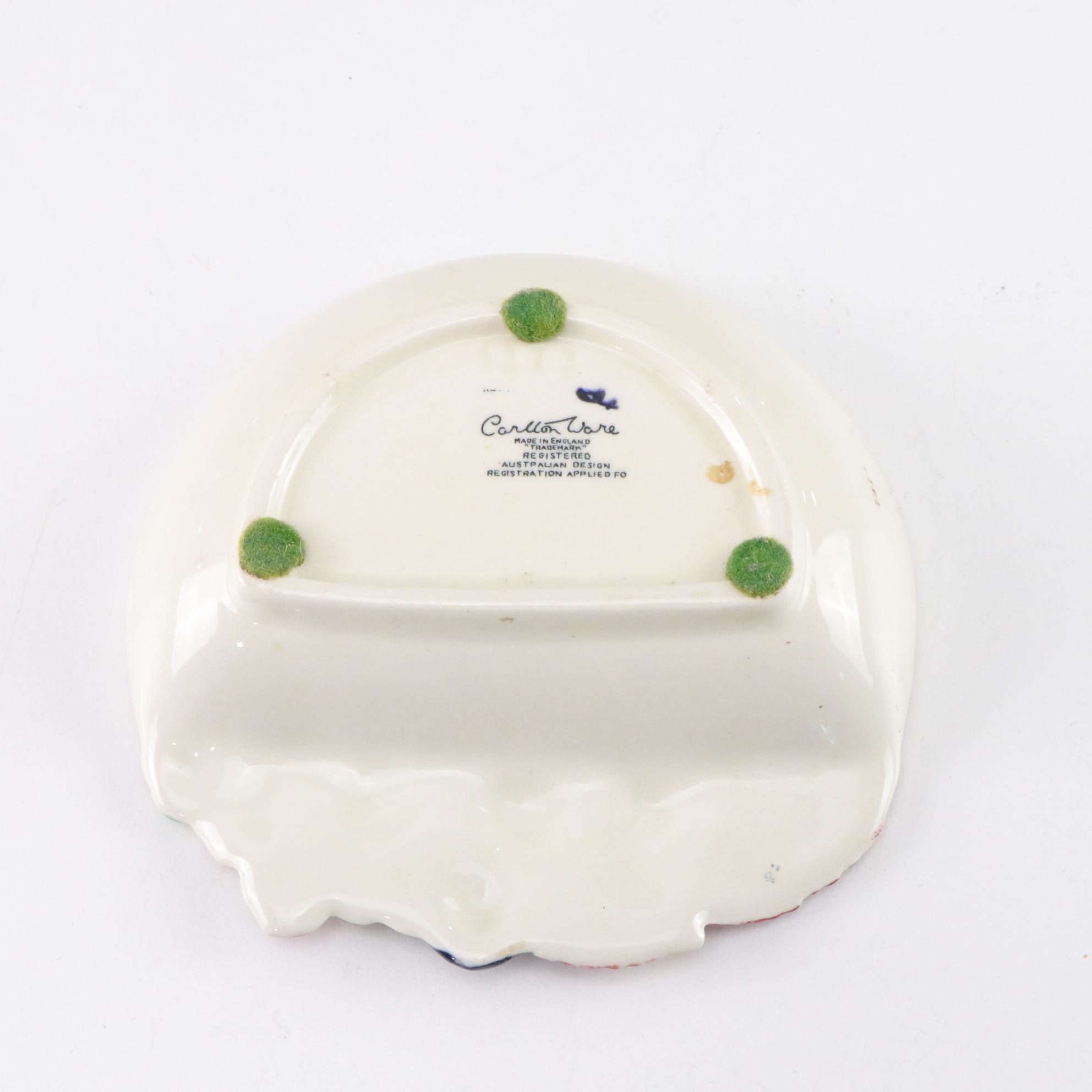 English Carlton Ware "Primula" and "Blackberry" Pitchers & Dishes, 1950s