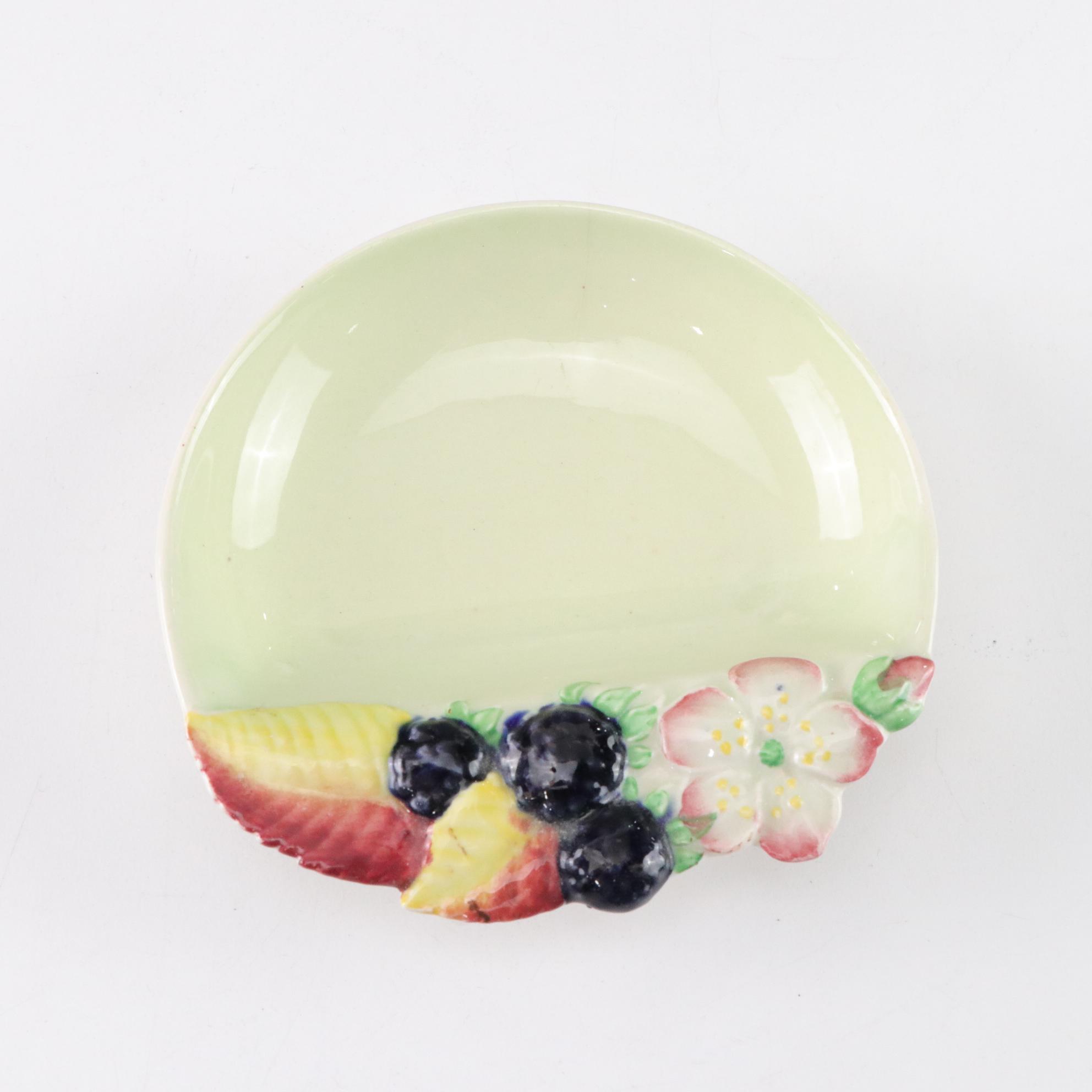 English Carlton Ware "Primula" and "Blackberry" Pitchers & Dishes, 1950s