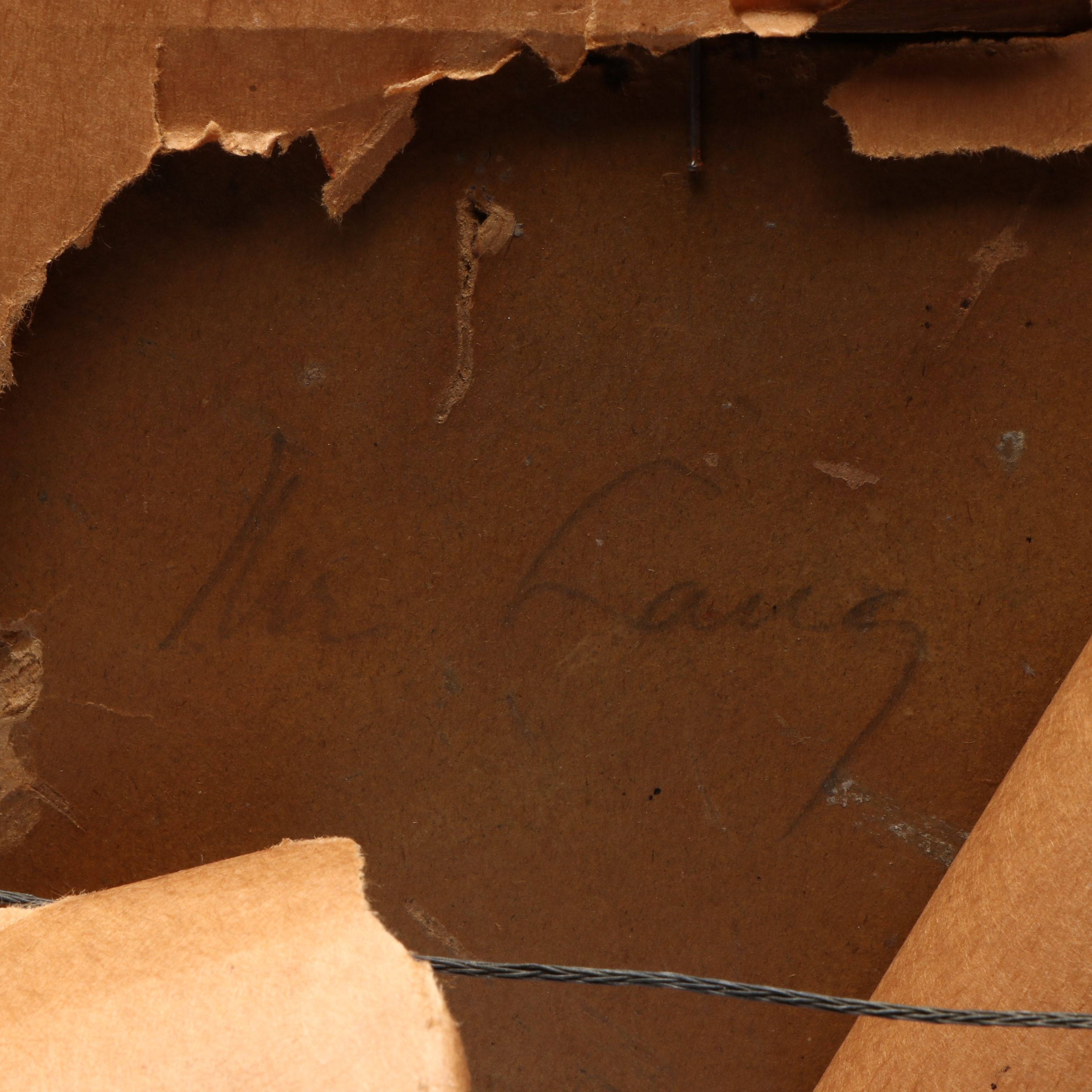 Frank Swift Chase Post-Impressionist Oil Painting of Beach Scene, Early 20th C.