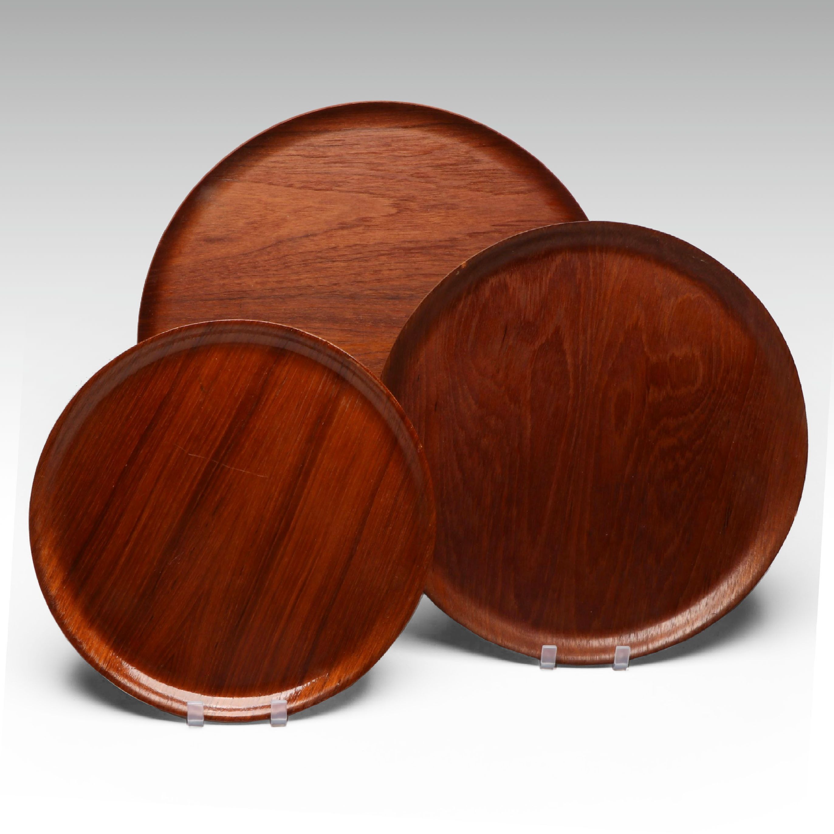 Swedish Wooden Round Trays