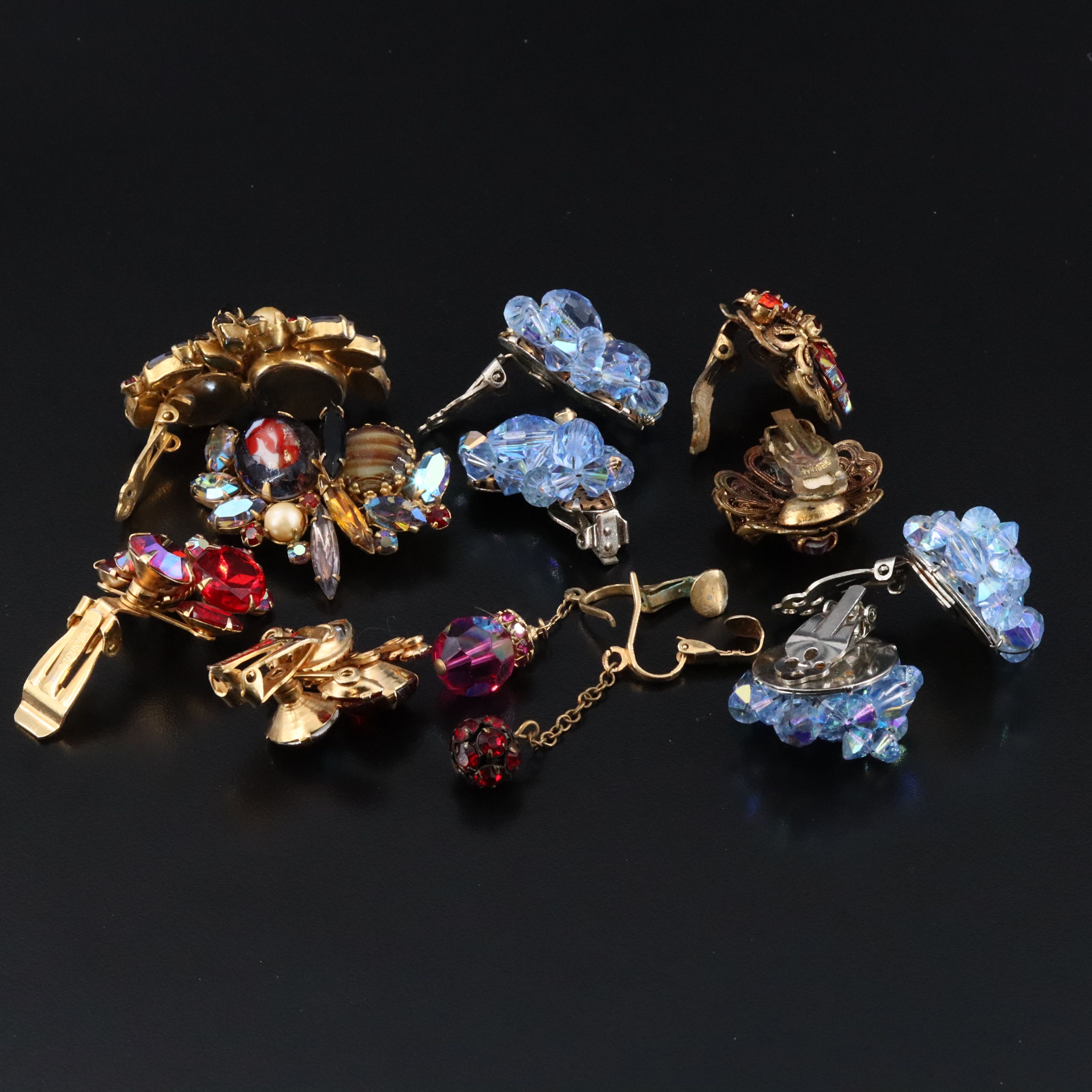 DeLizza & Elster Juliana and Alice Caviness ft. in Rhinestone Jewelry