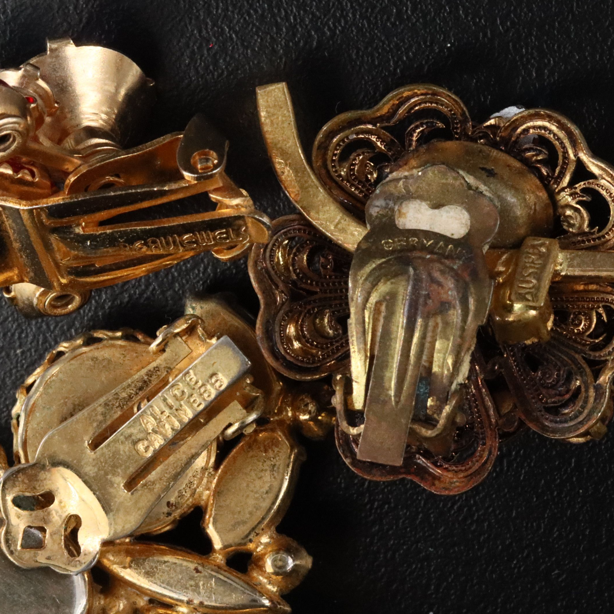 DeLizza & Elster Juliana and Alice Caviness ft. in Rhinestone Jewelry