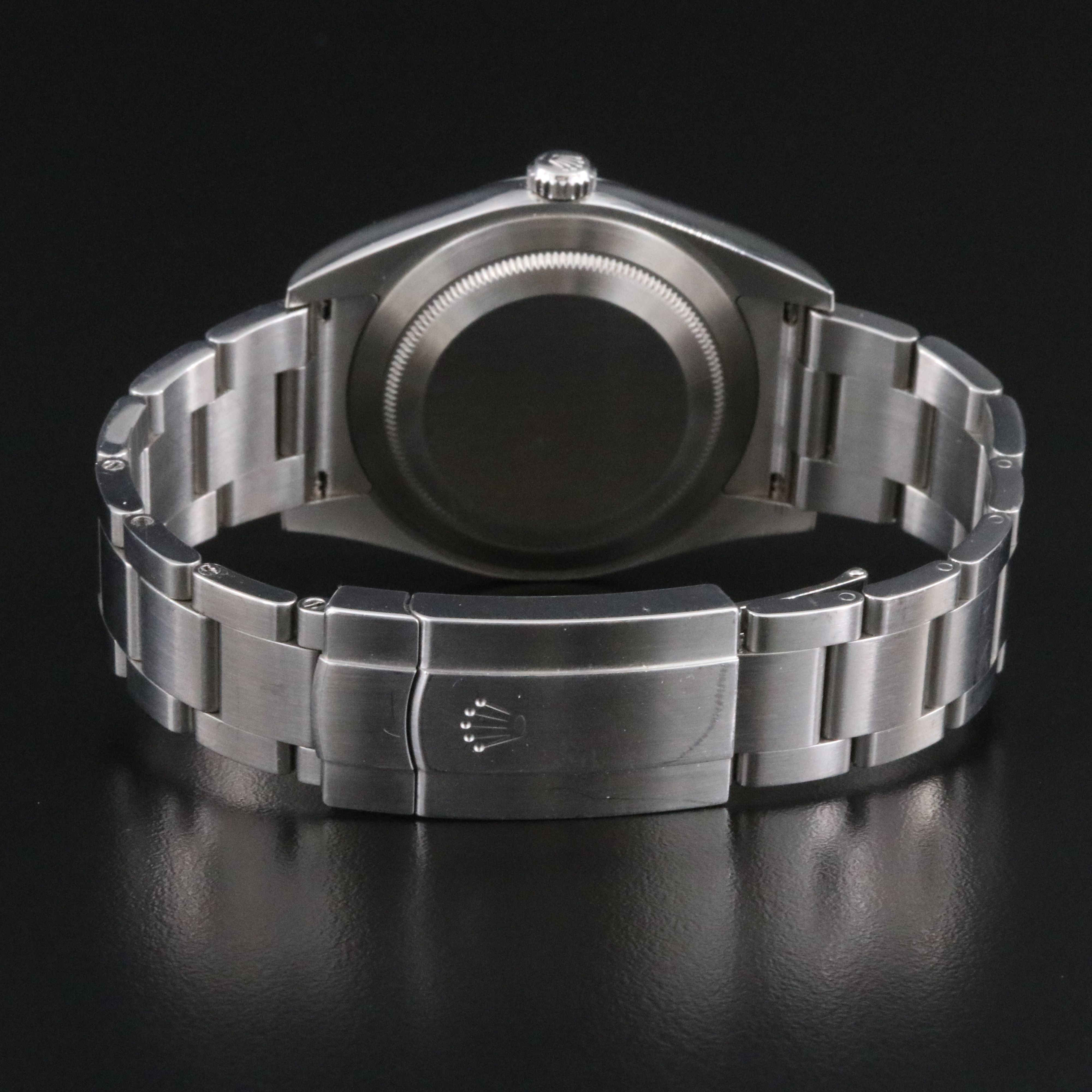 Rolex Oyster Perpetual 114300 Custom Diamond Dial Watch