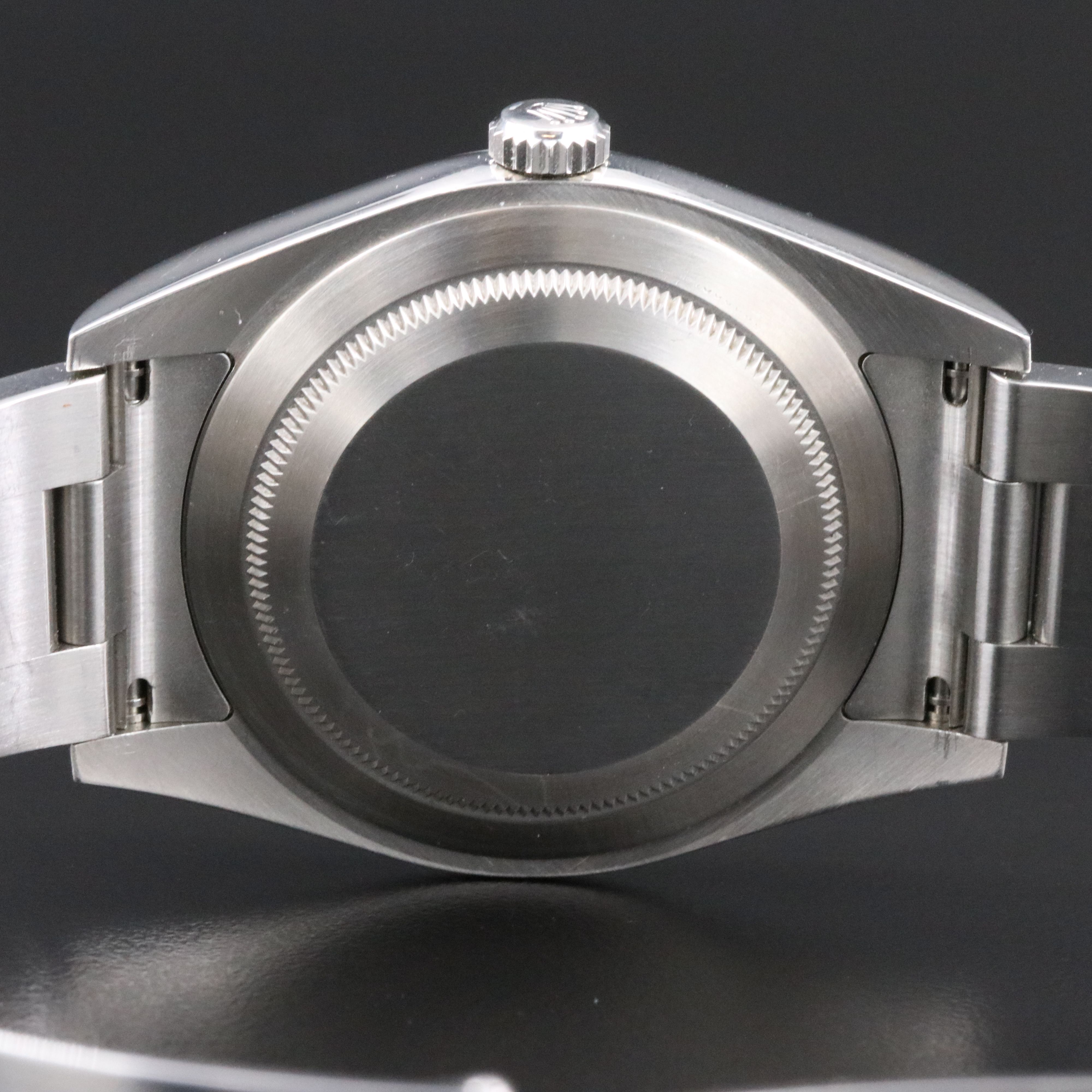 Rolex Oyster Perpetual 114300 Custom Diamond Dial Watch