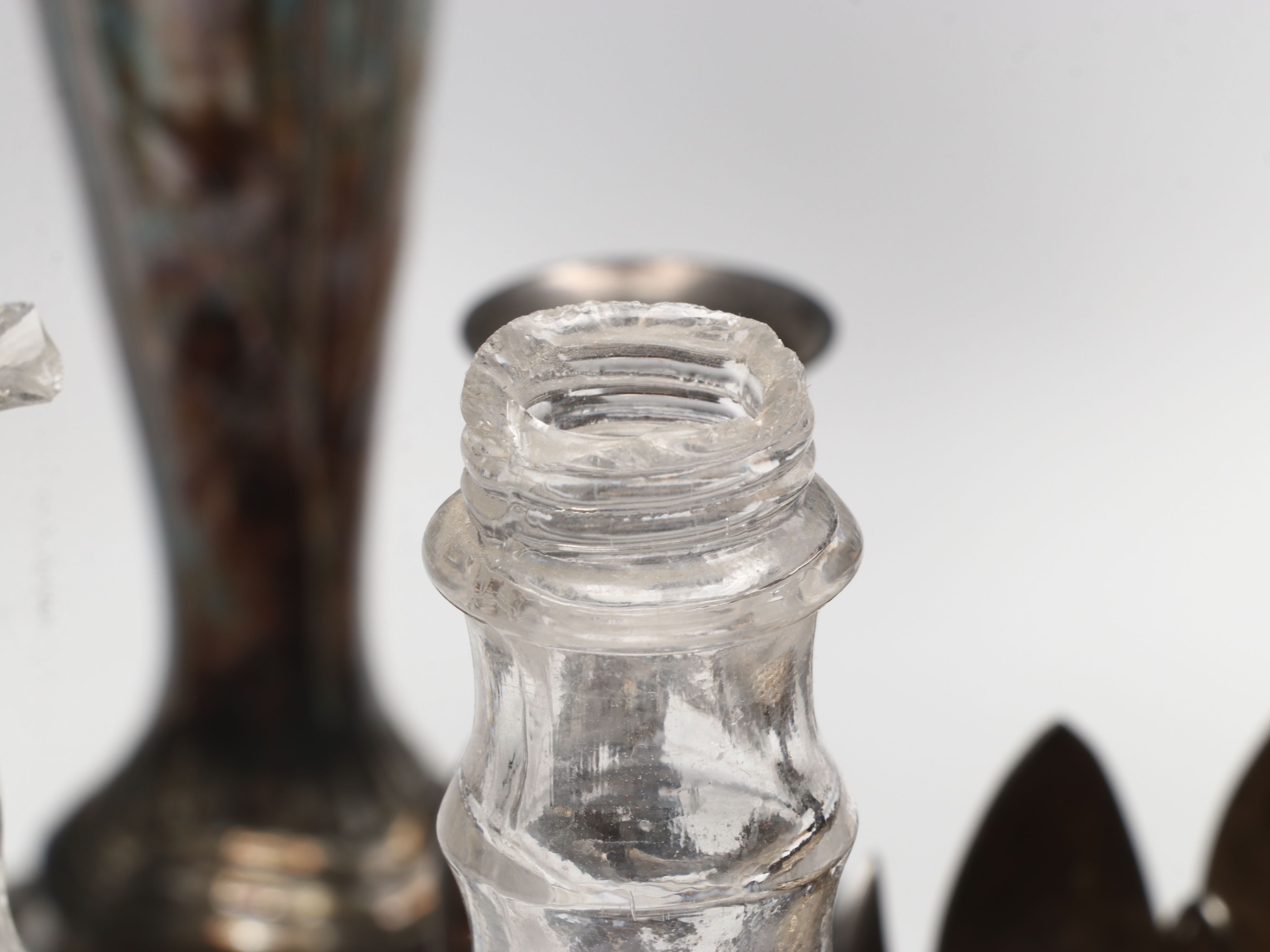 Poole and Leonard Silver Plate Candelabra with More Plate Utensils and Tableware