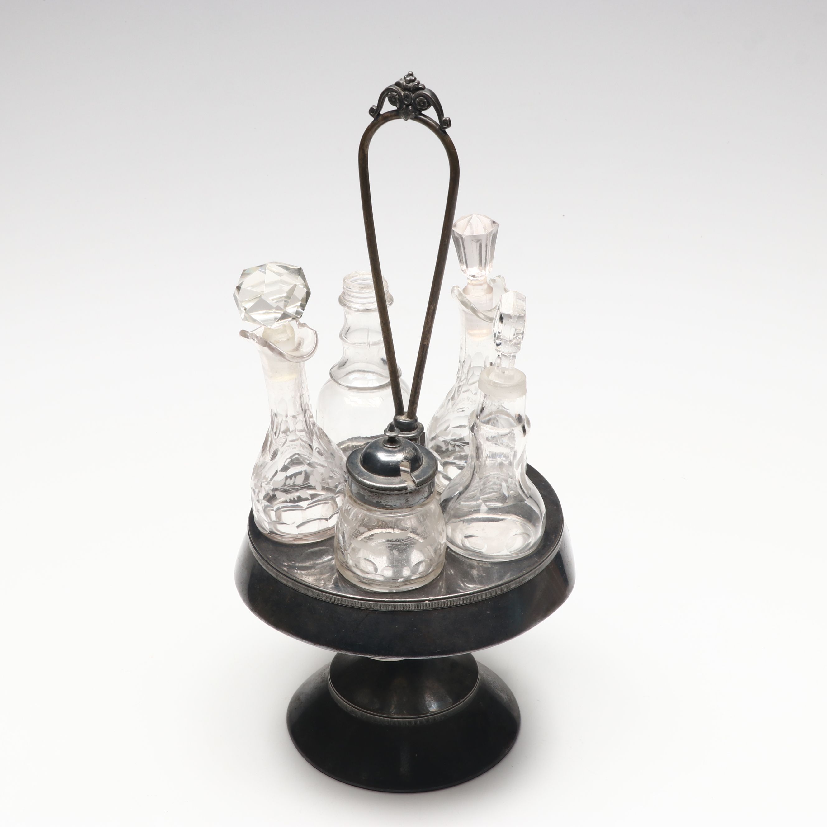 Poole and Leonard Silver Plate Candelabra with More Plate Utensils and Tableware