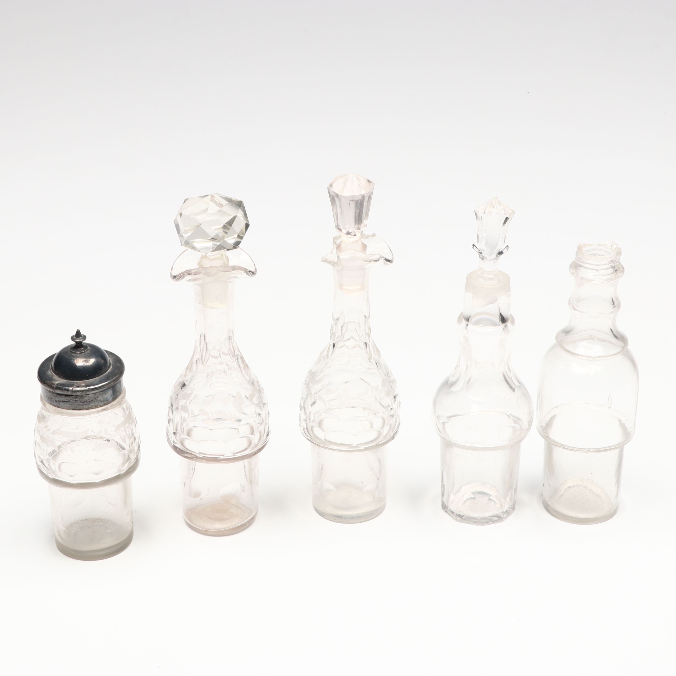 Poole and Leonard Silver Plate Candelabra with More Plate Utensils and Tableware