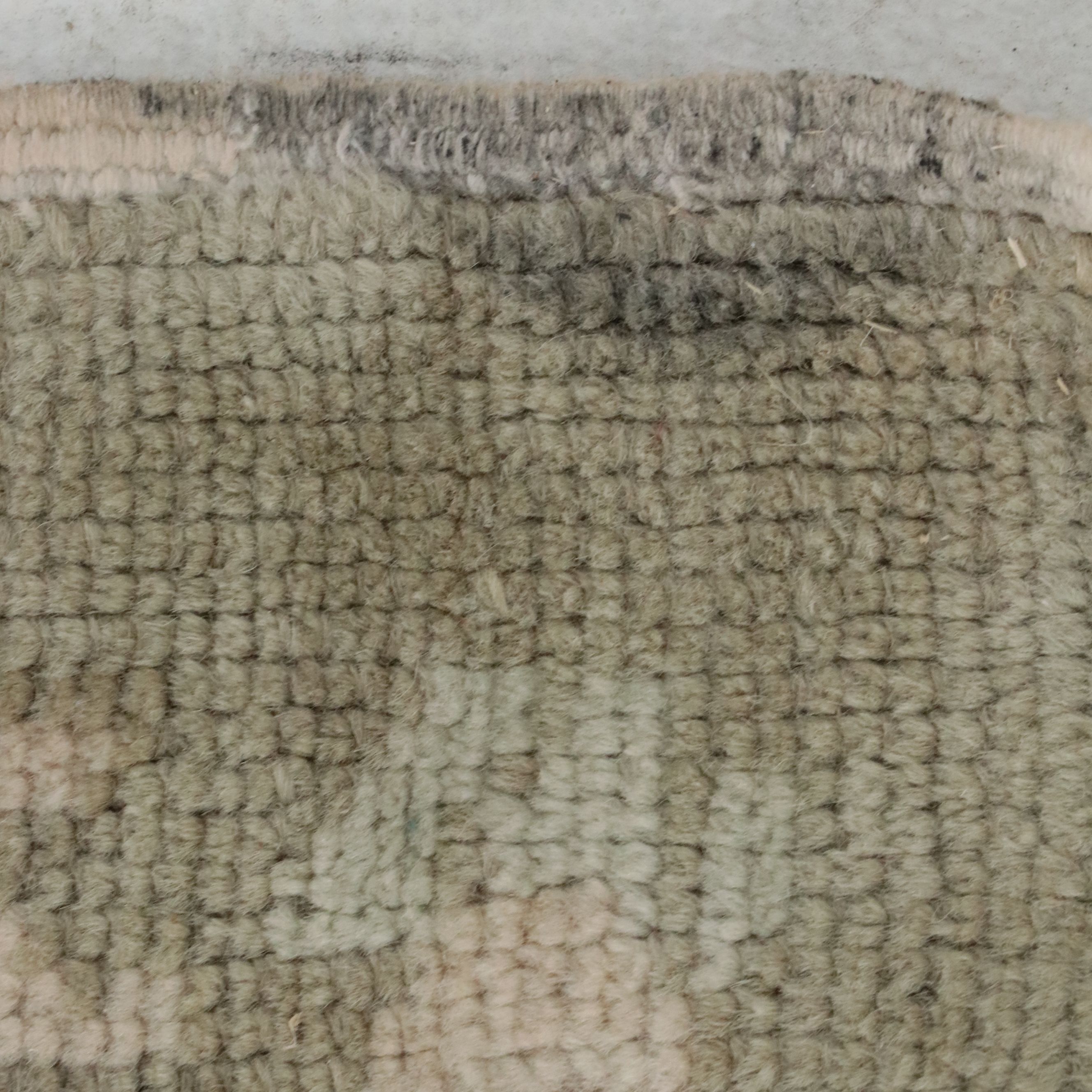 4'6 x 7'7 Hand-Knotted Turkish Oushak Area Rug