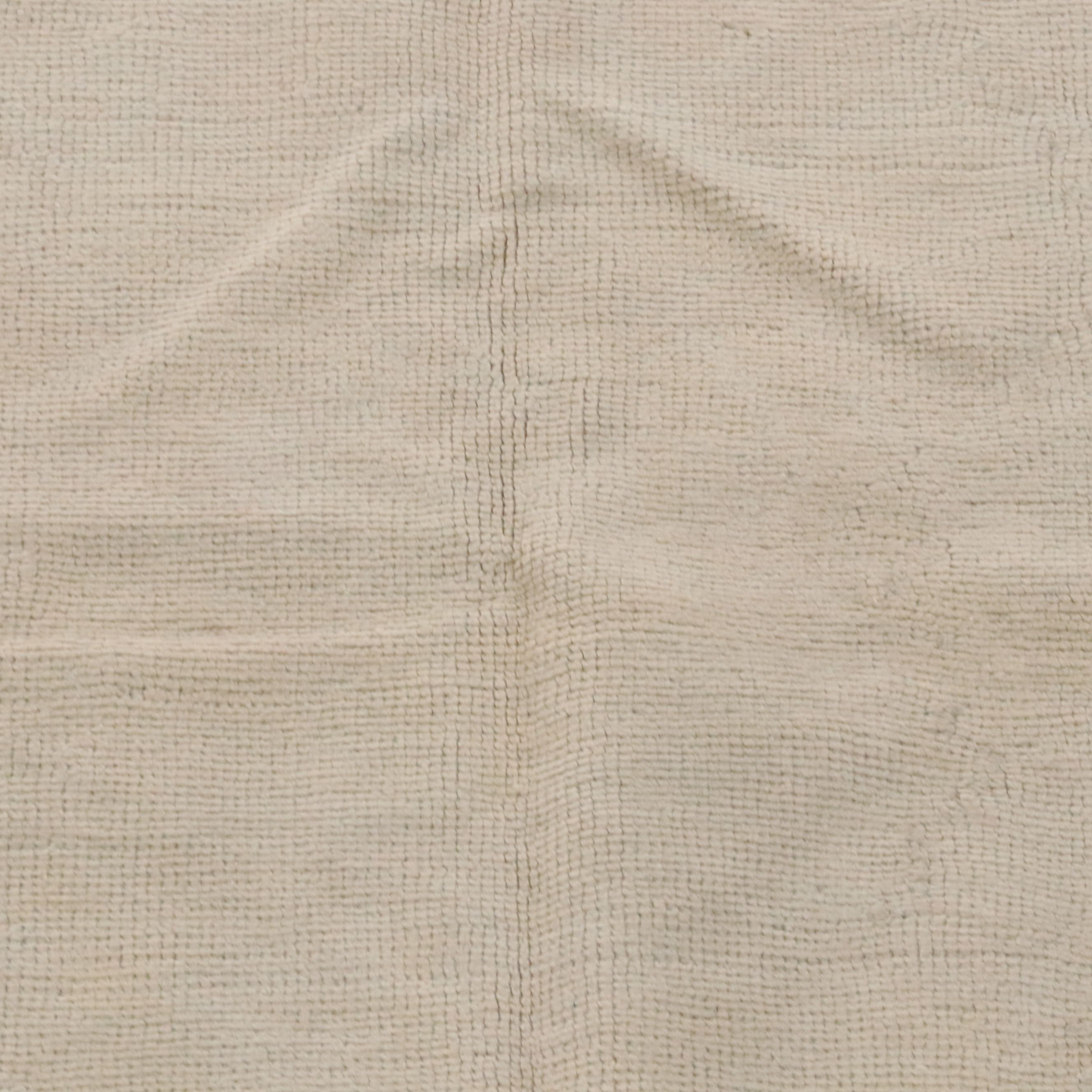 4'6 x 7'7 Hand-Knotted Turkish Oushak Area Rug