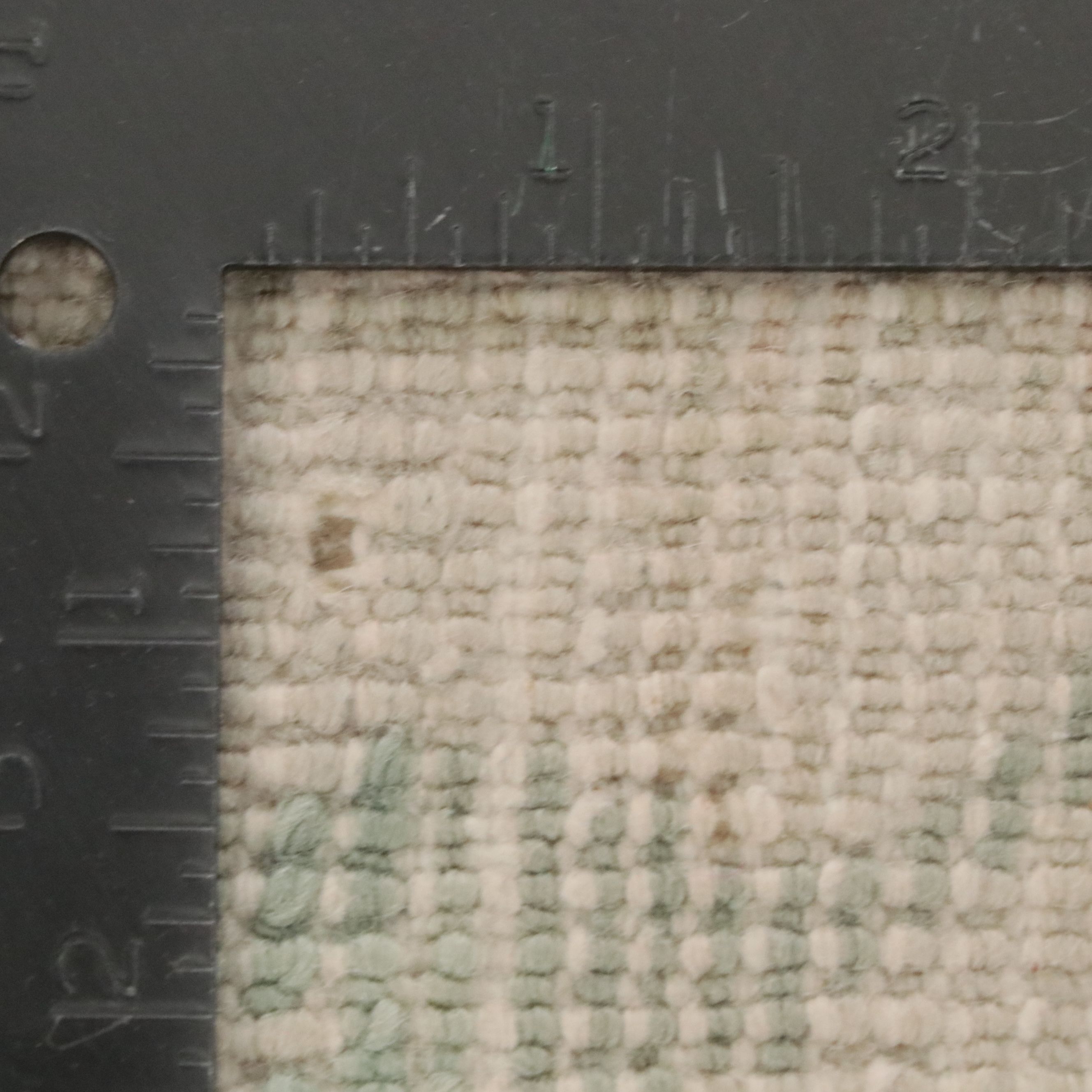 4'6 x 7'7 Hand-Knotted Turkish Oushak Area Rug