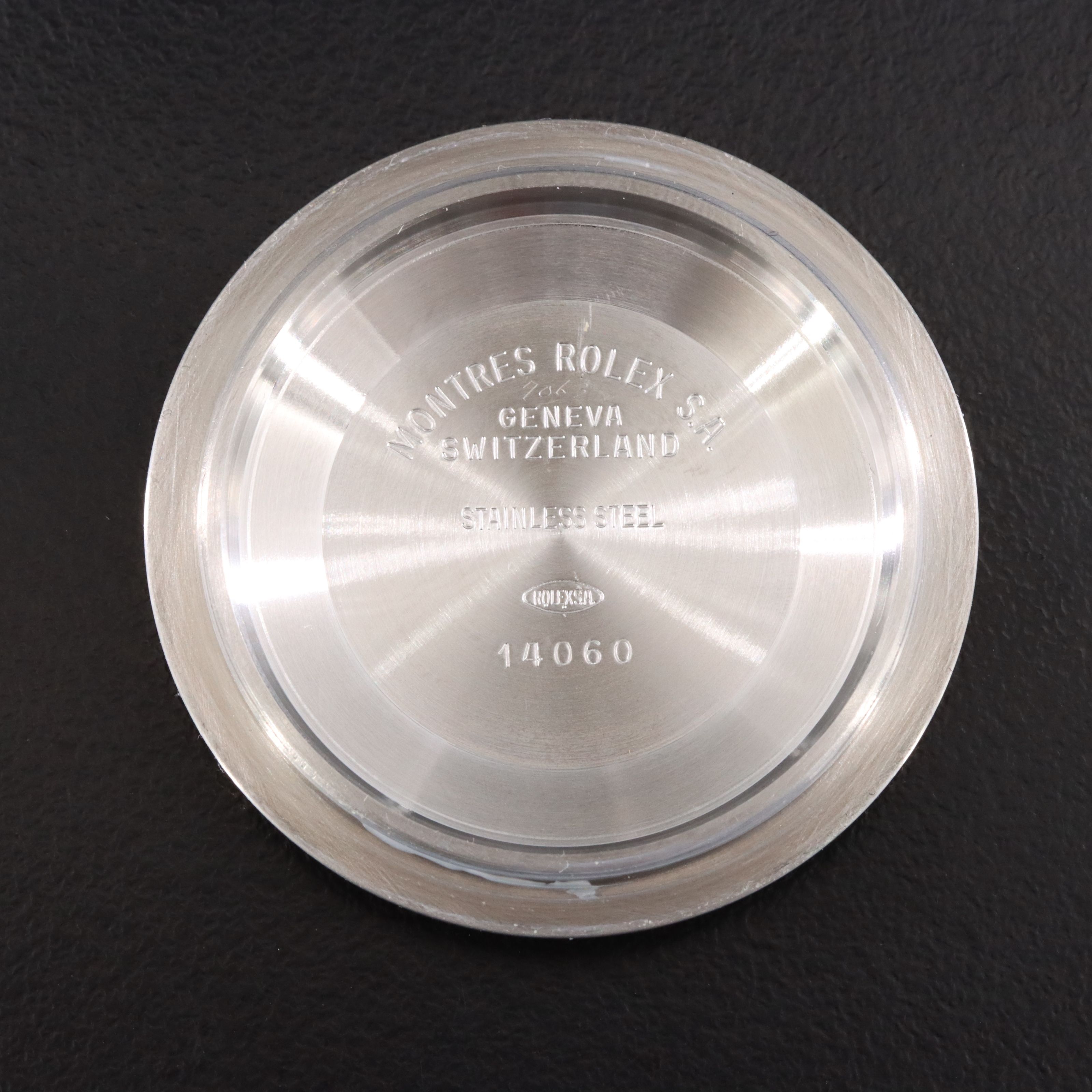 1991 Rolex Submariner St. Steel Black Dial Oyster Bracelet Watch Ref. 14060